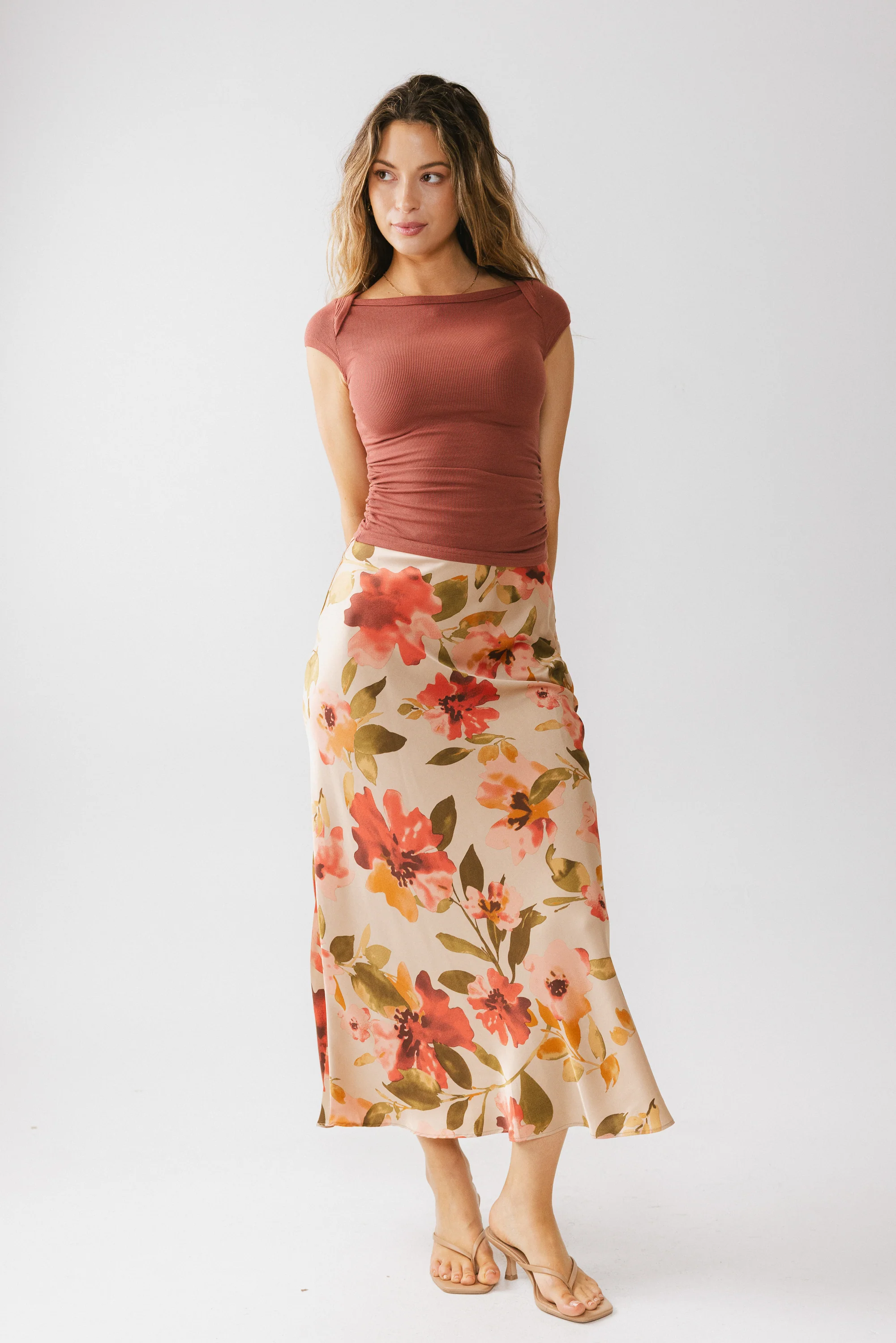 Addison Floral Maxi Skirt - FINAL SALE - Image 5