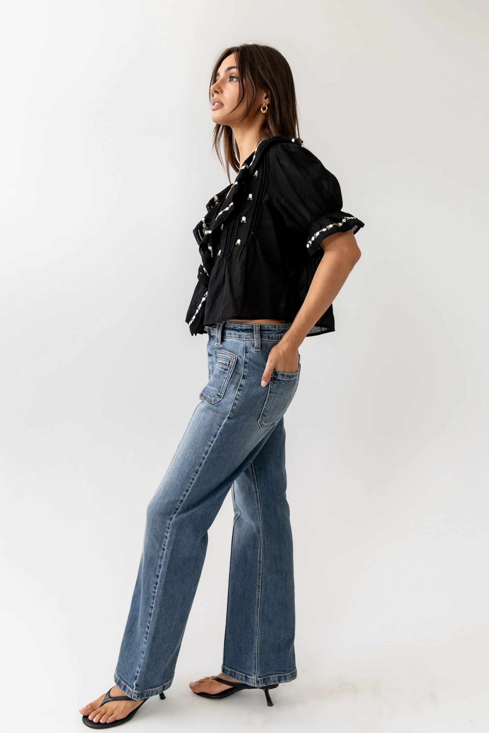Adele Straight Leg Jeans - Image 10