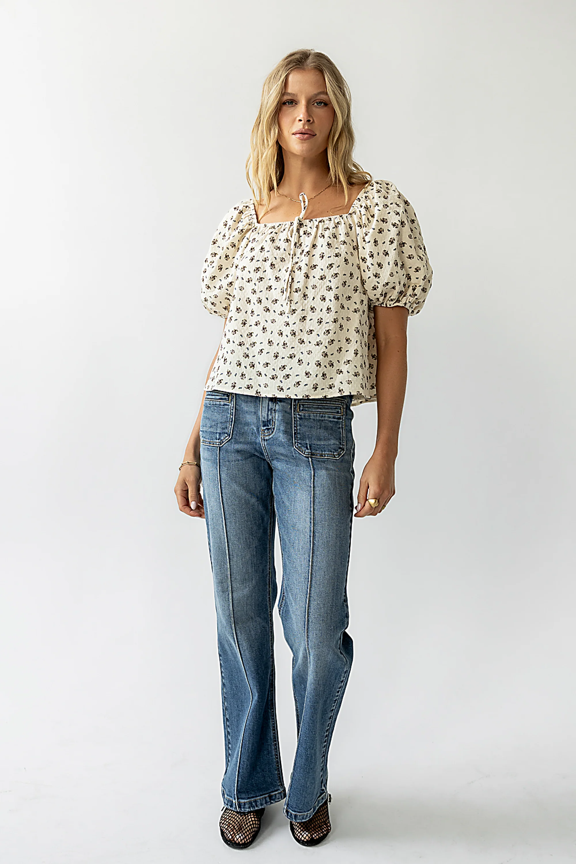 Adele Straight Leg Jeans - Image 8