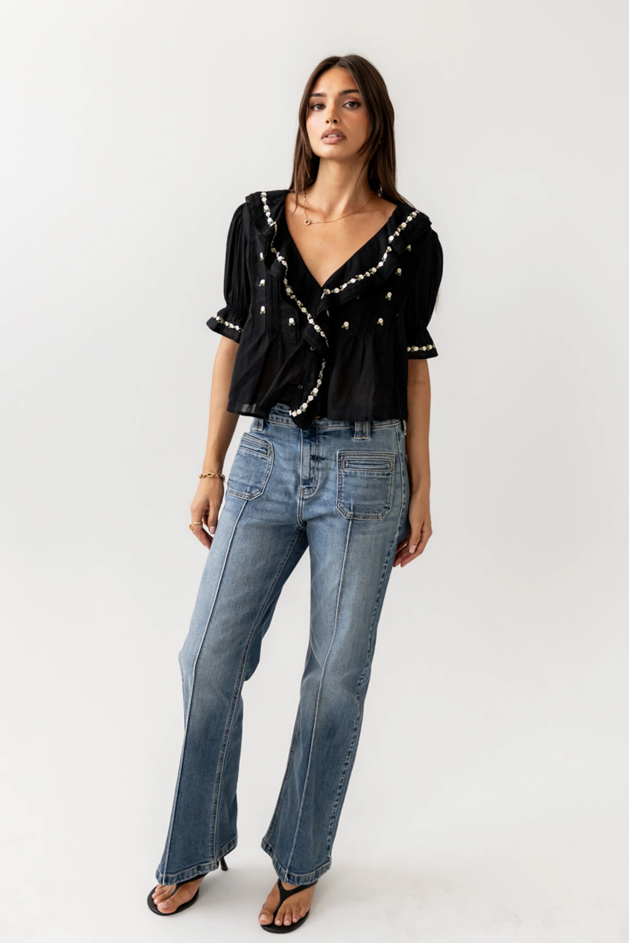 Adele Straight Leg Jeans - Image 9