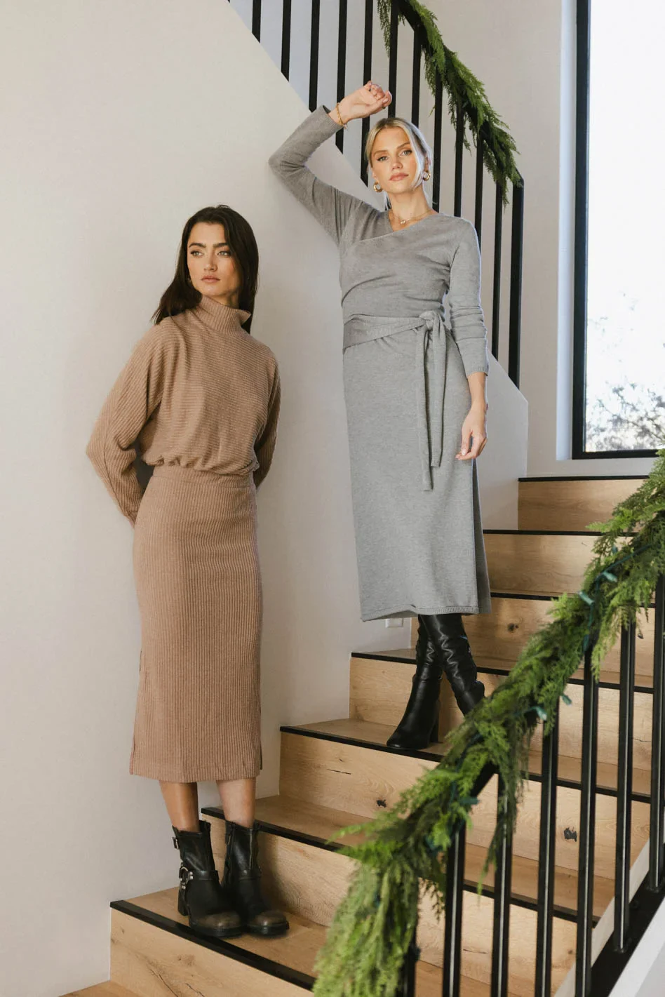 Adelle Wrap Maxi Dress - FINAL SALE - Image 2