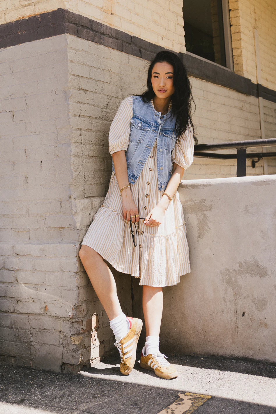 Aiden Denim Vest - FINAL SALE - Image 2