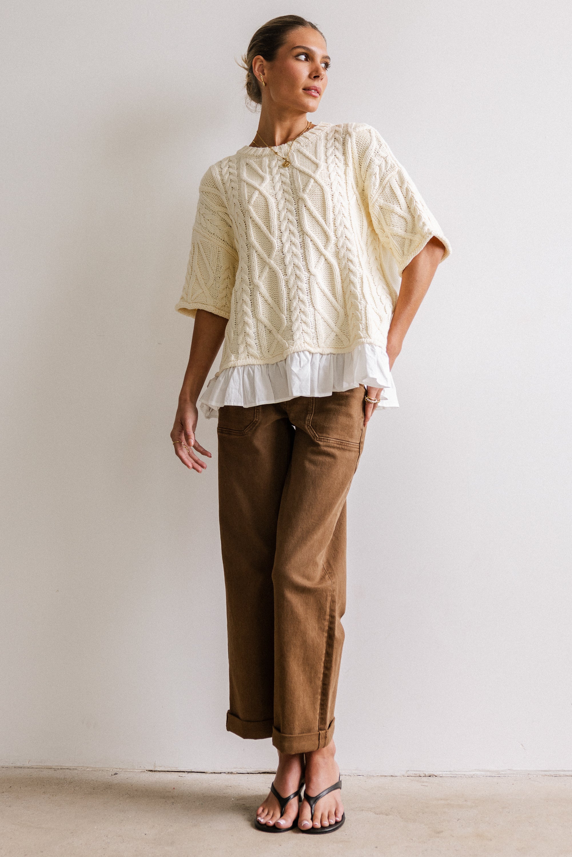 Ainsley Oversized Sweater - FINAL SALE - Image 4