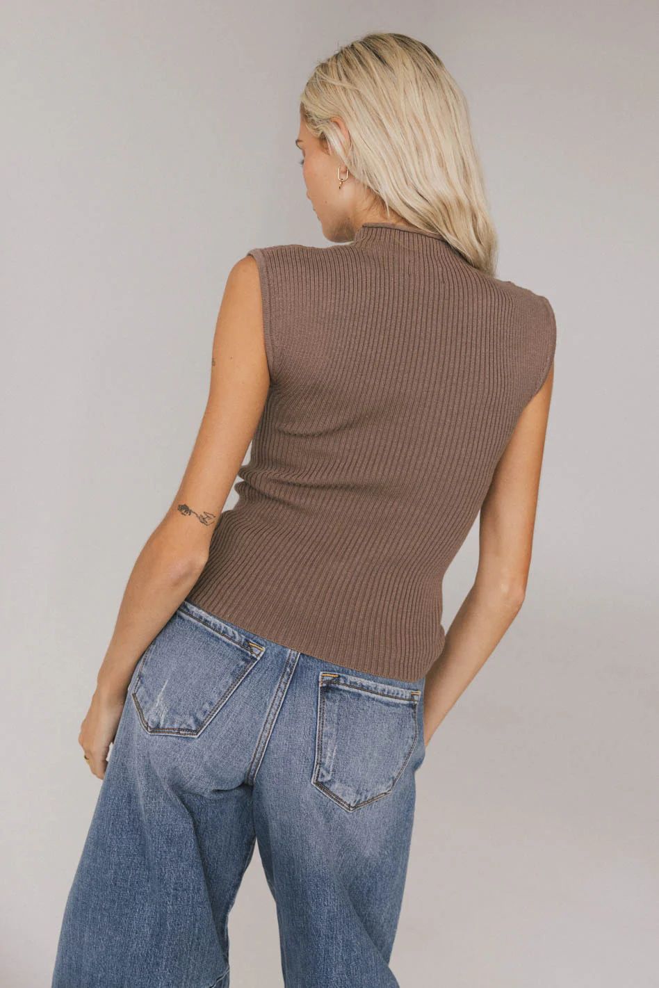 Aira Sweater in Natural - FINAL SALE - Image 4