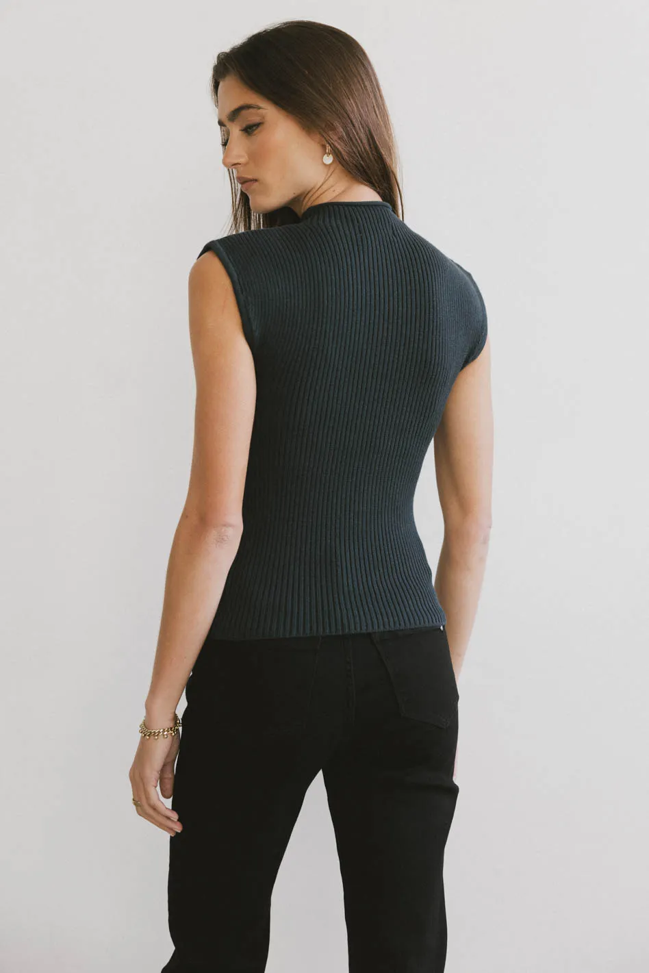 Aira Sweater in Teal - FINAL SALE - Image 3
