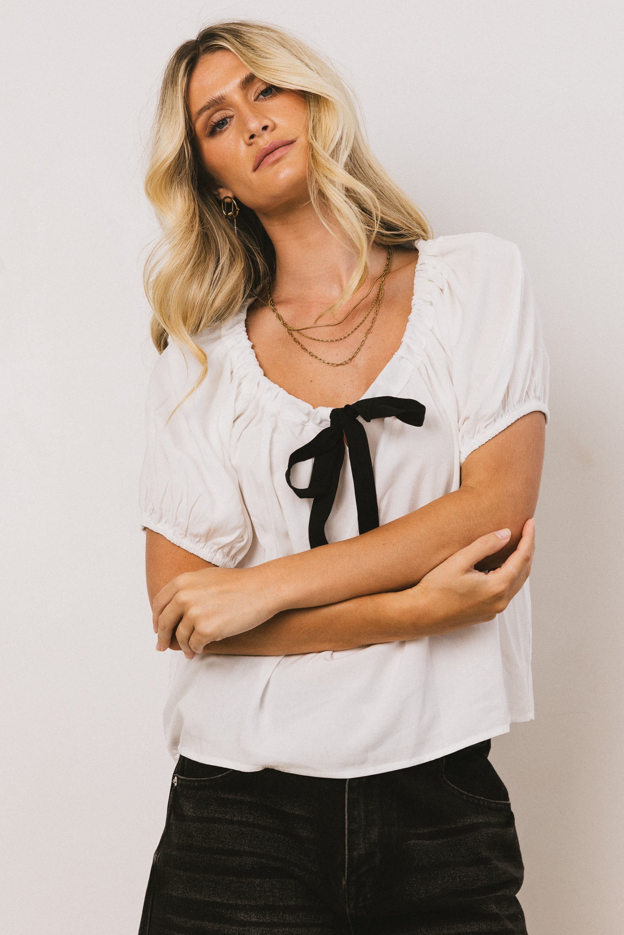 Alani Sheer Blouse - FINAL SALE - Image 3
