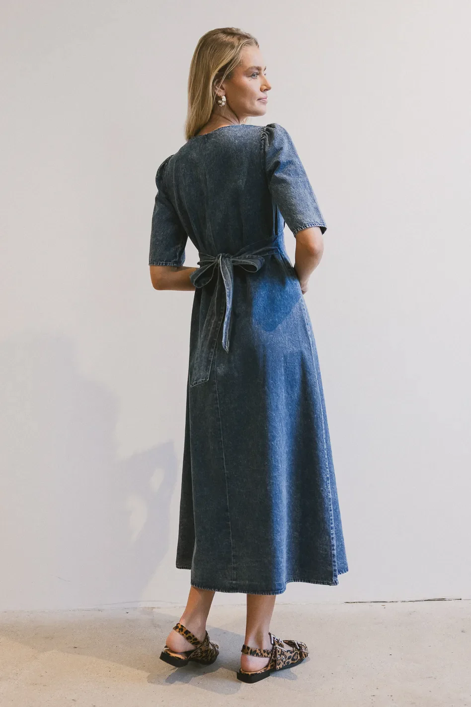 Alayna Button Up Dress - FINAL SALE - Image 4