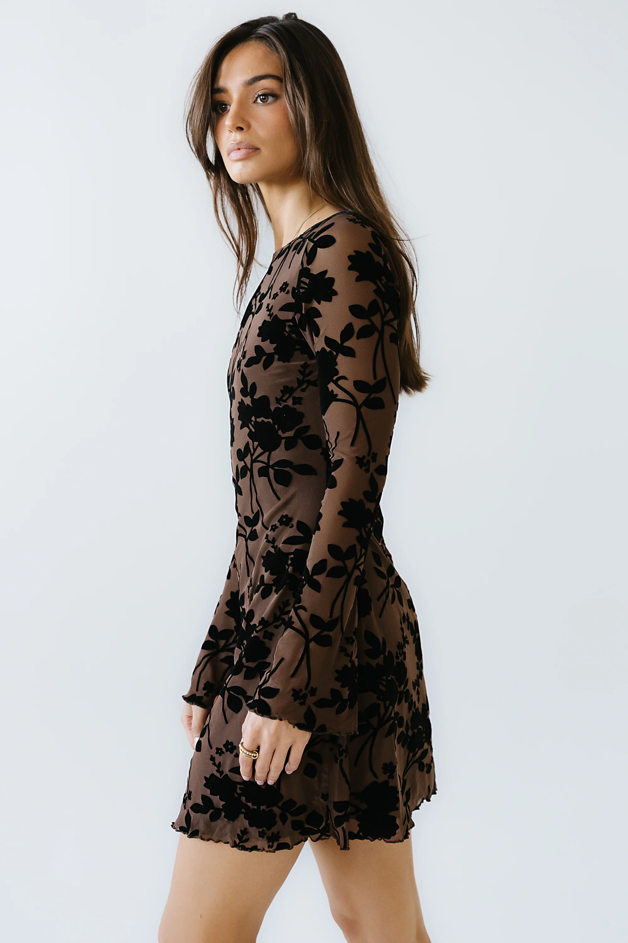 Alex Floral Mini Dress - FINAL SALE - Image 4