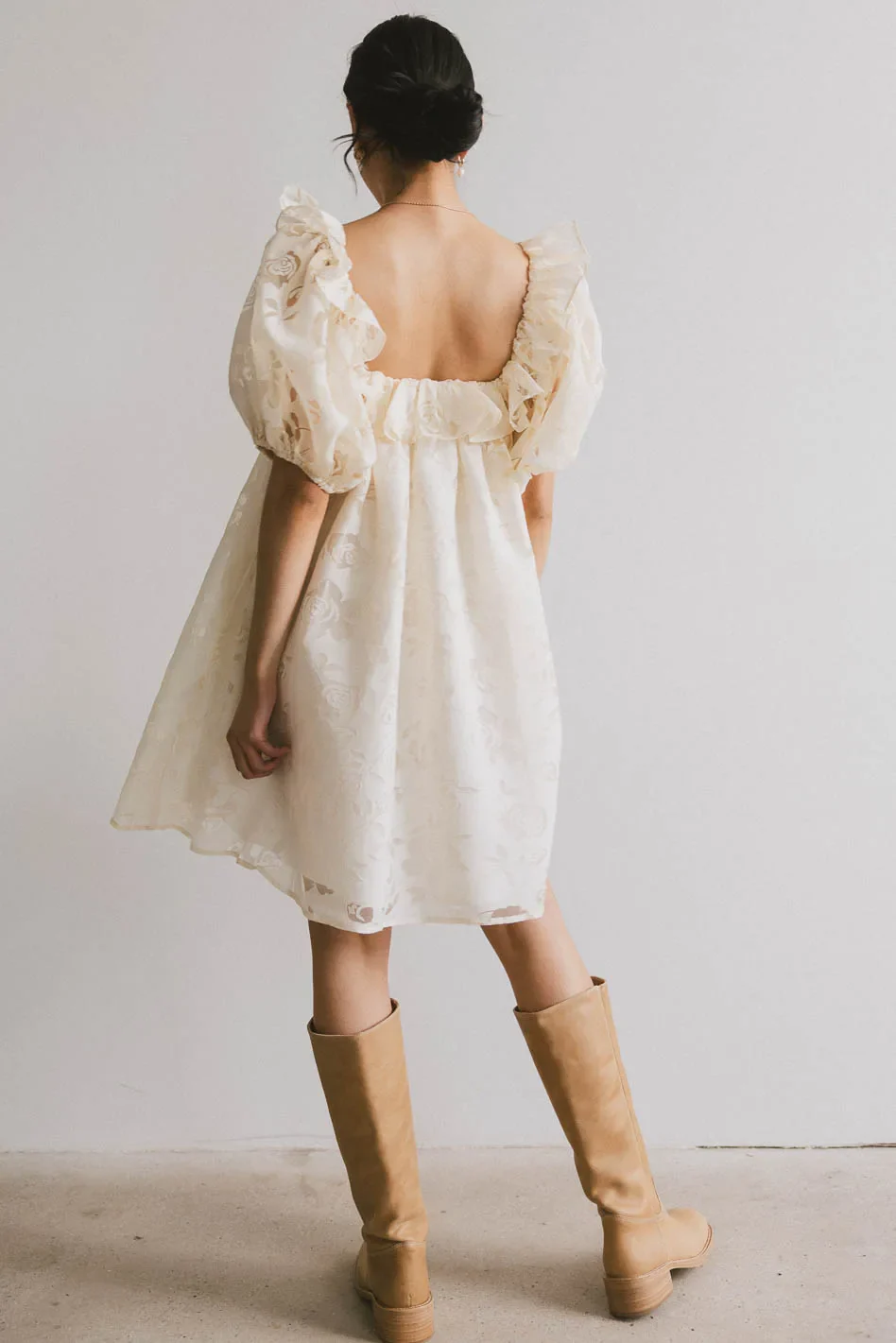 Alice Floral Babydoll Dress - FINAL SALE - Image 4