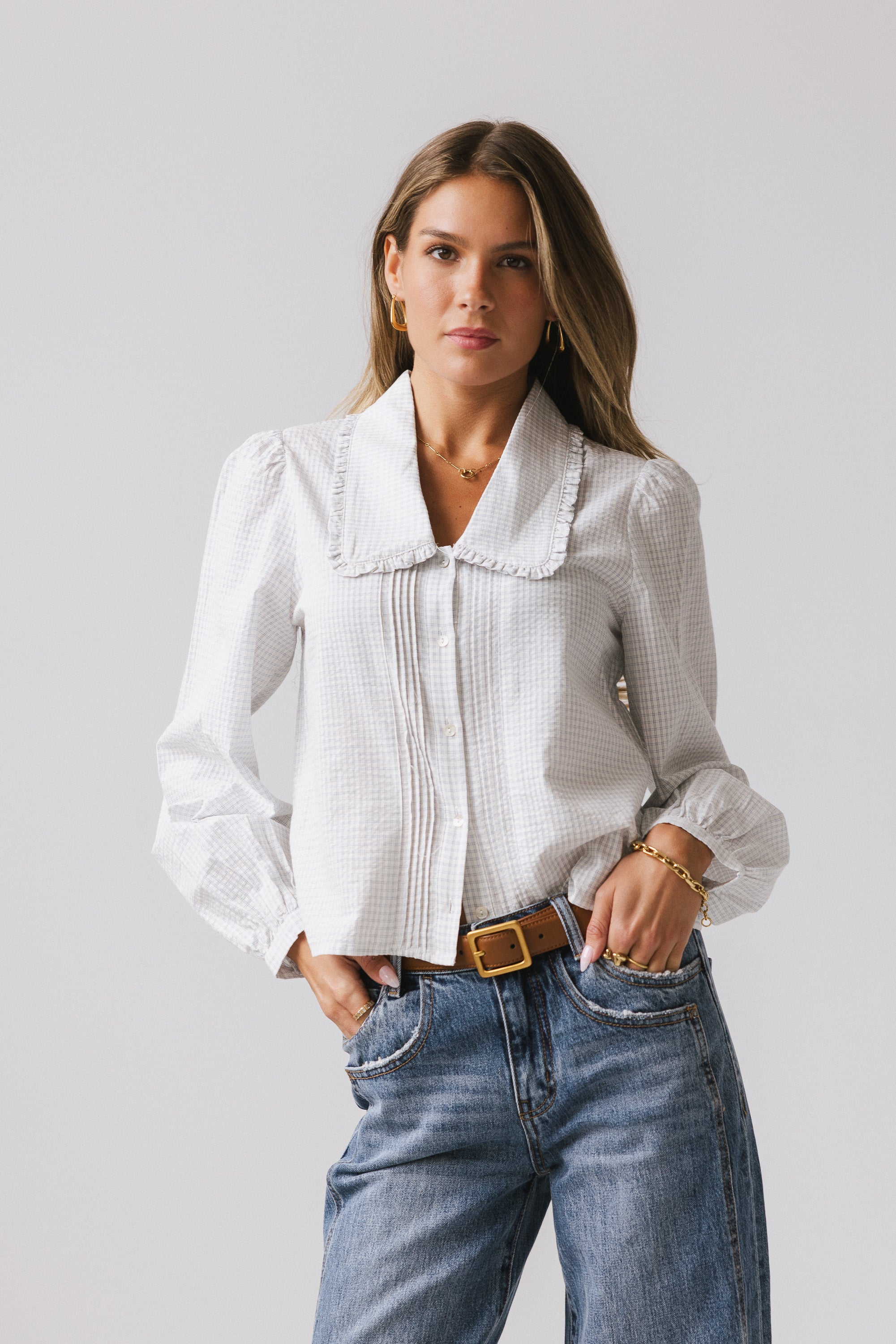 Allena Plaid Button Up - Image 7