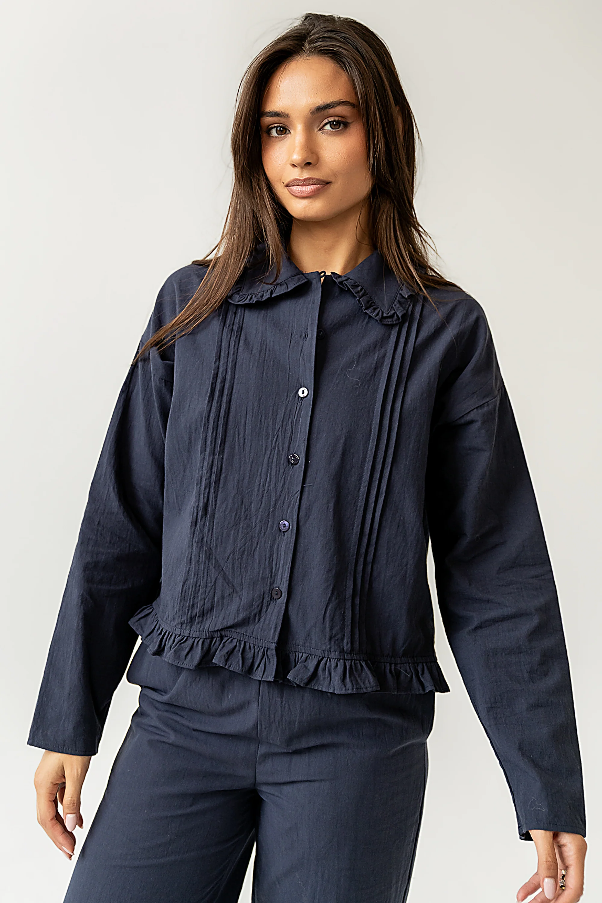 Alora Collared Blouse - Image 6