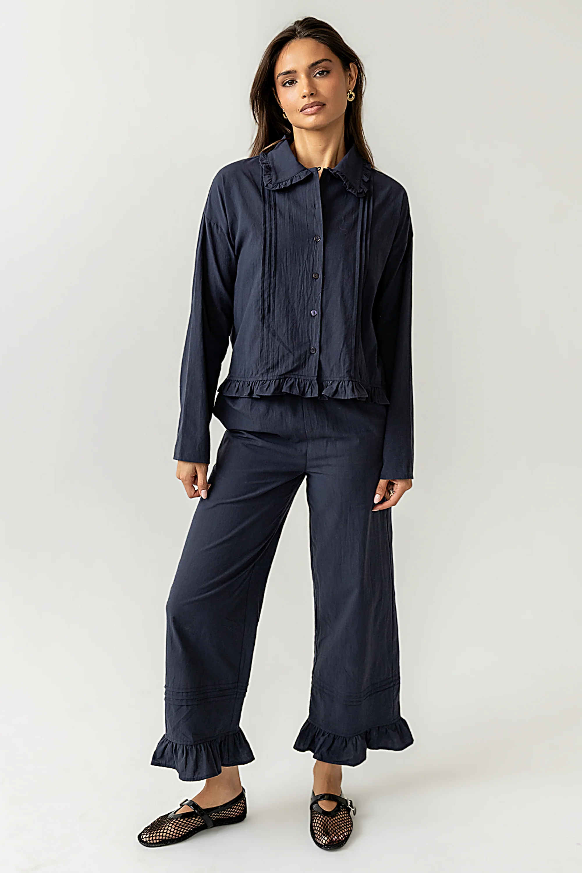 Alora Collared Blouse - Image 8