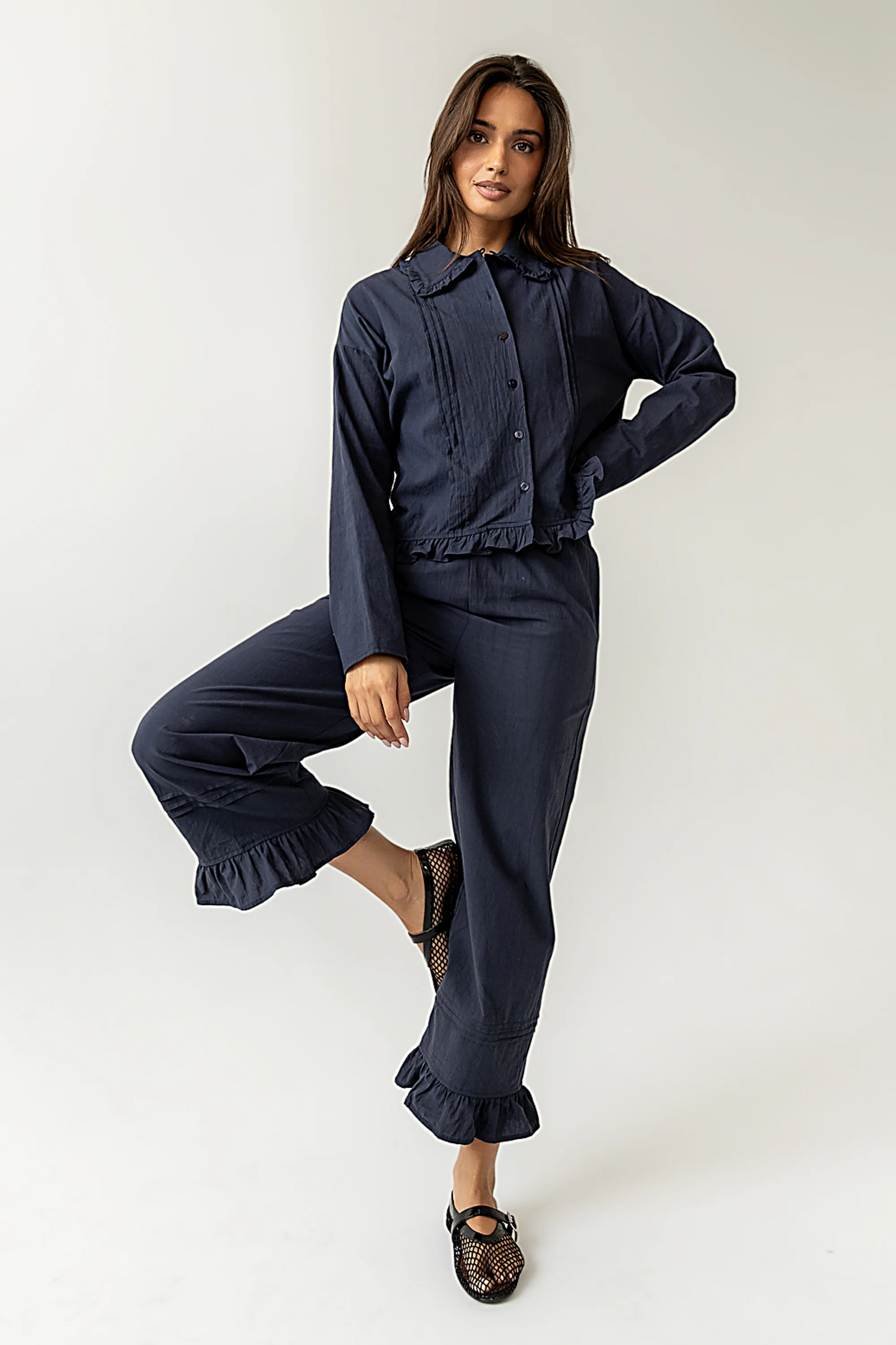 Alora Wide Leg Pants - FINAL SALE - Image 3