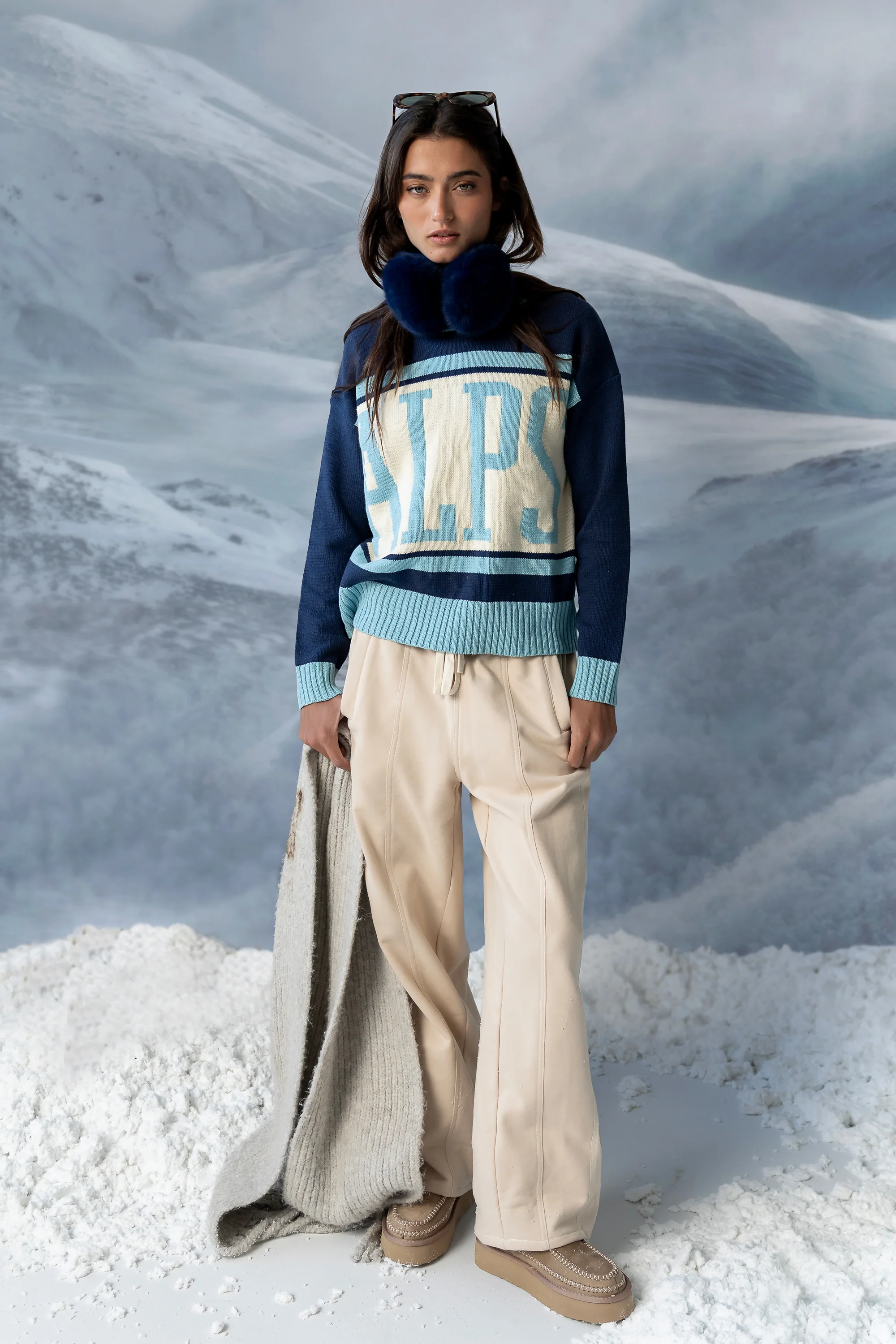 Alps Knit Sweater - FINAL SALE - Image 3
