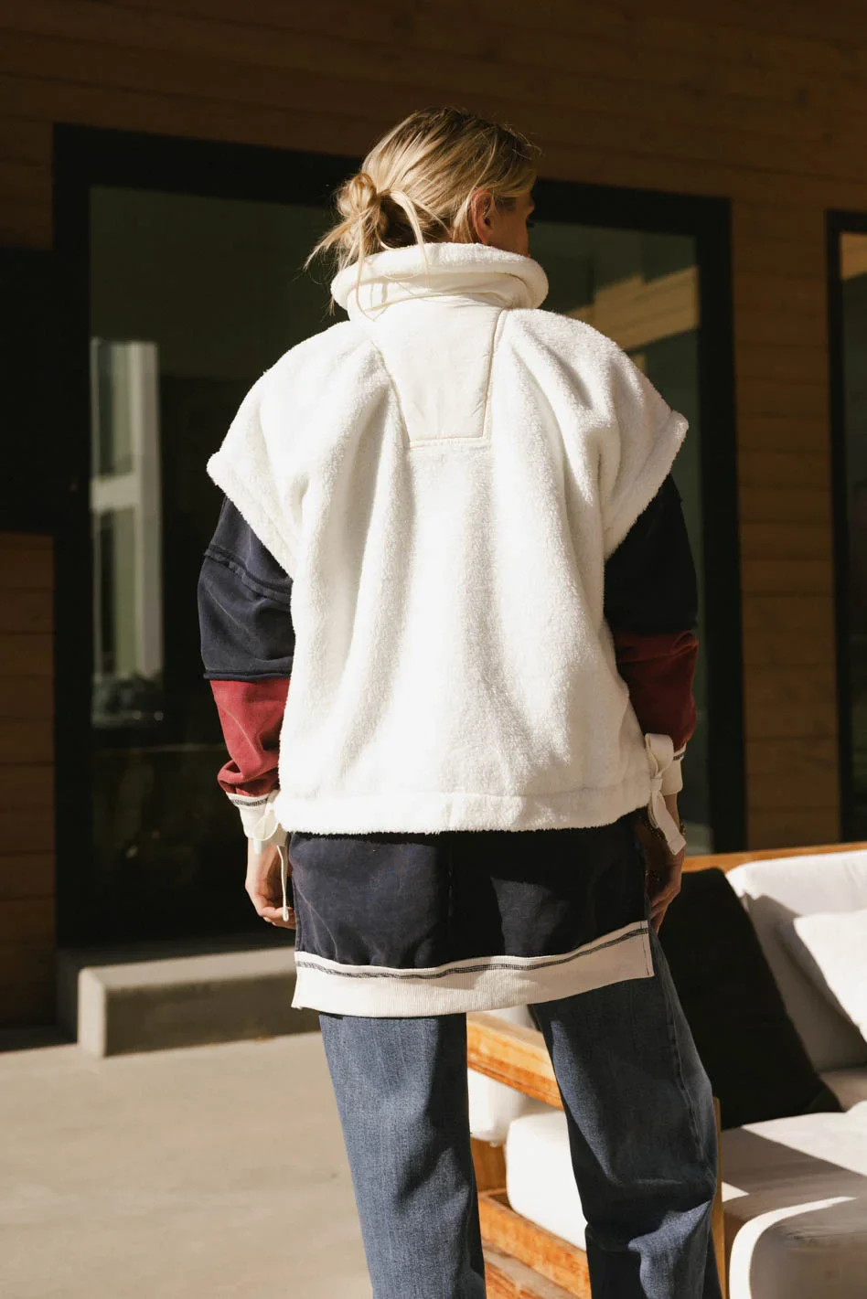 Alyssa Sherpa Vest - FINAL SALE - Image 5