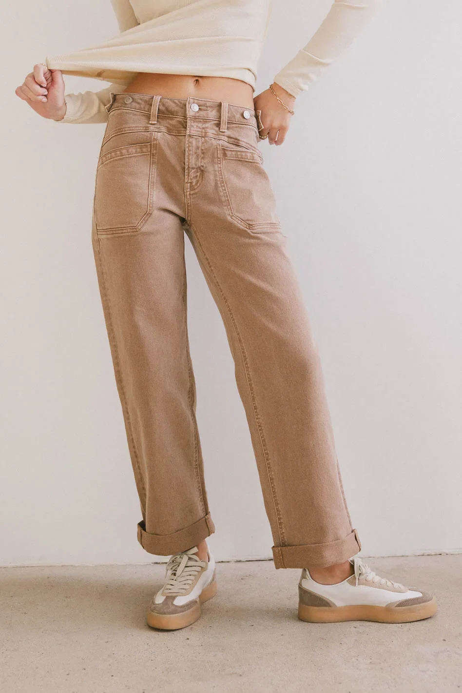 Amber Wide Leg Jeans - FINAL SALE - Image 3
