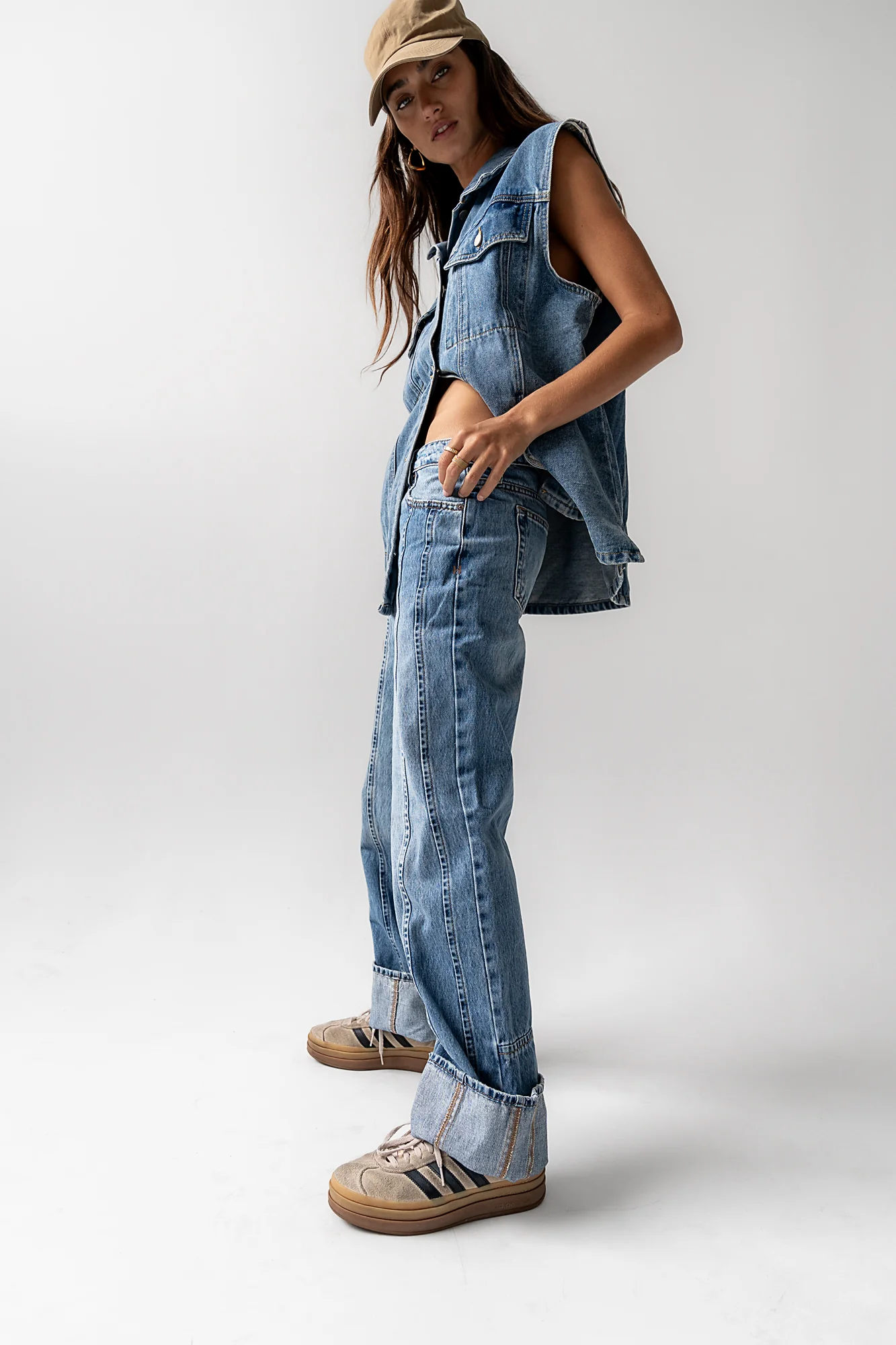 Amina Relaxed Wide Leg Jeans - FINAL SALE