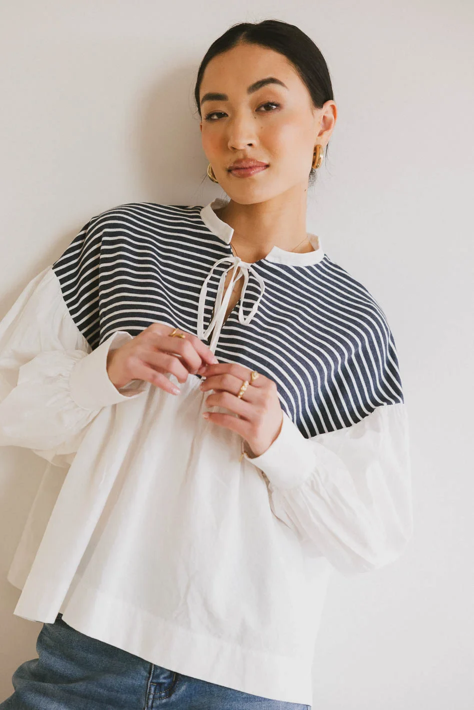 Anchor Striped Top - FINAL SALE - Image 3