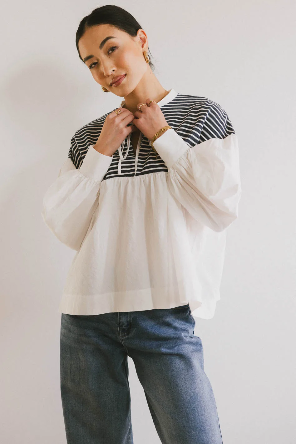 Anchor Striped Top - FINAL SALE - Image 4