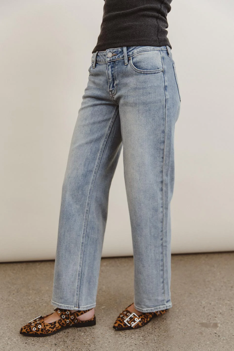 Andrea Straight Leg Jeans - FINAL SALE - Image 3