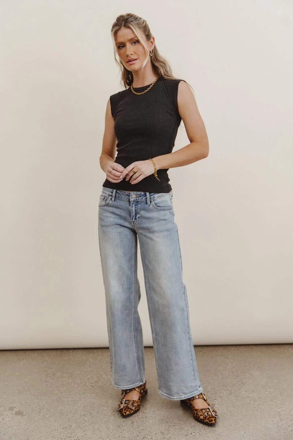 Andrea Straight Leg Jeans - FINAL SALE - Image 4