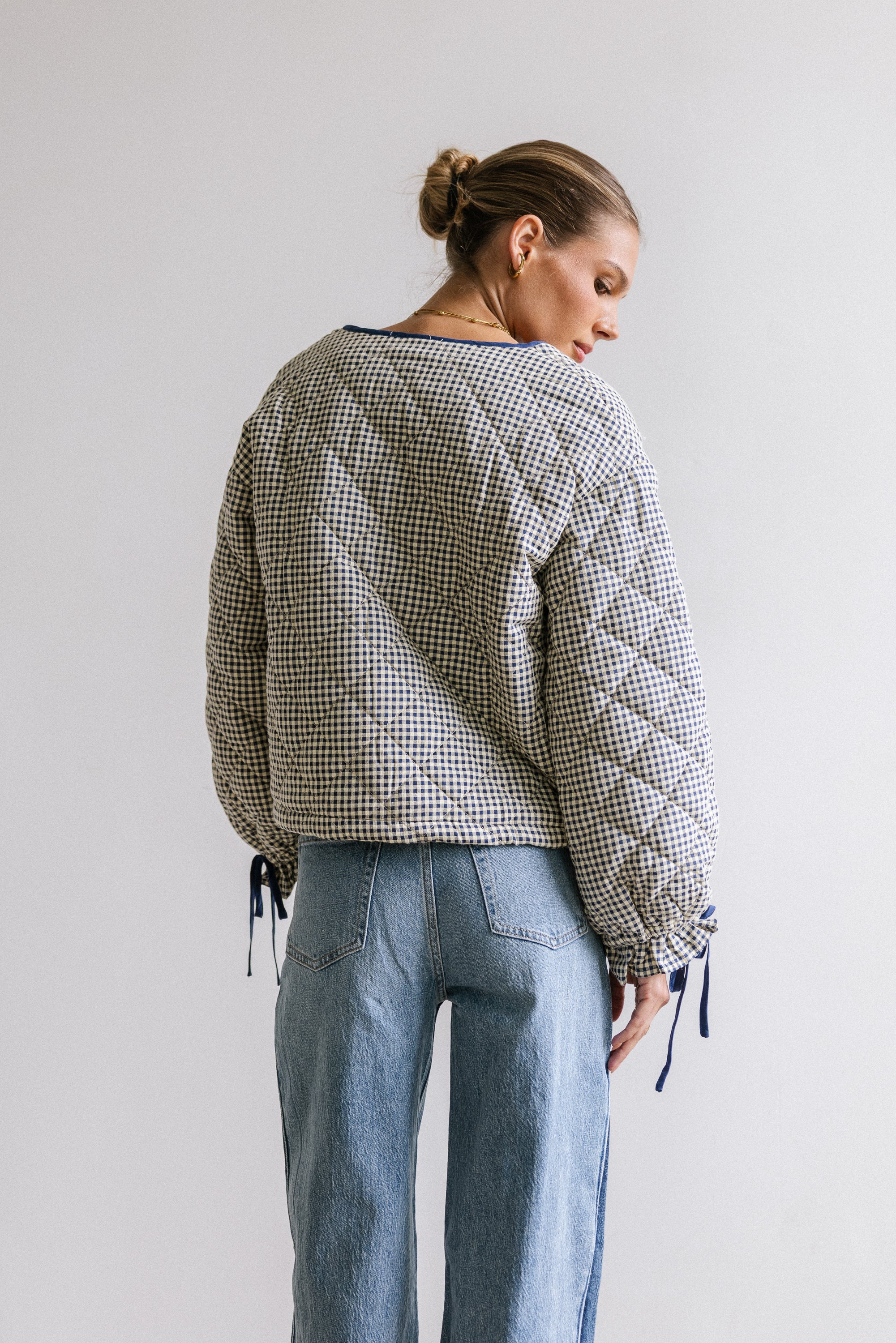 Andy Gingham Jacket - FINAL SALE - Image 9