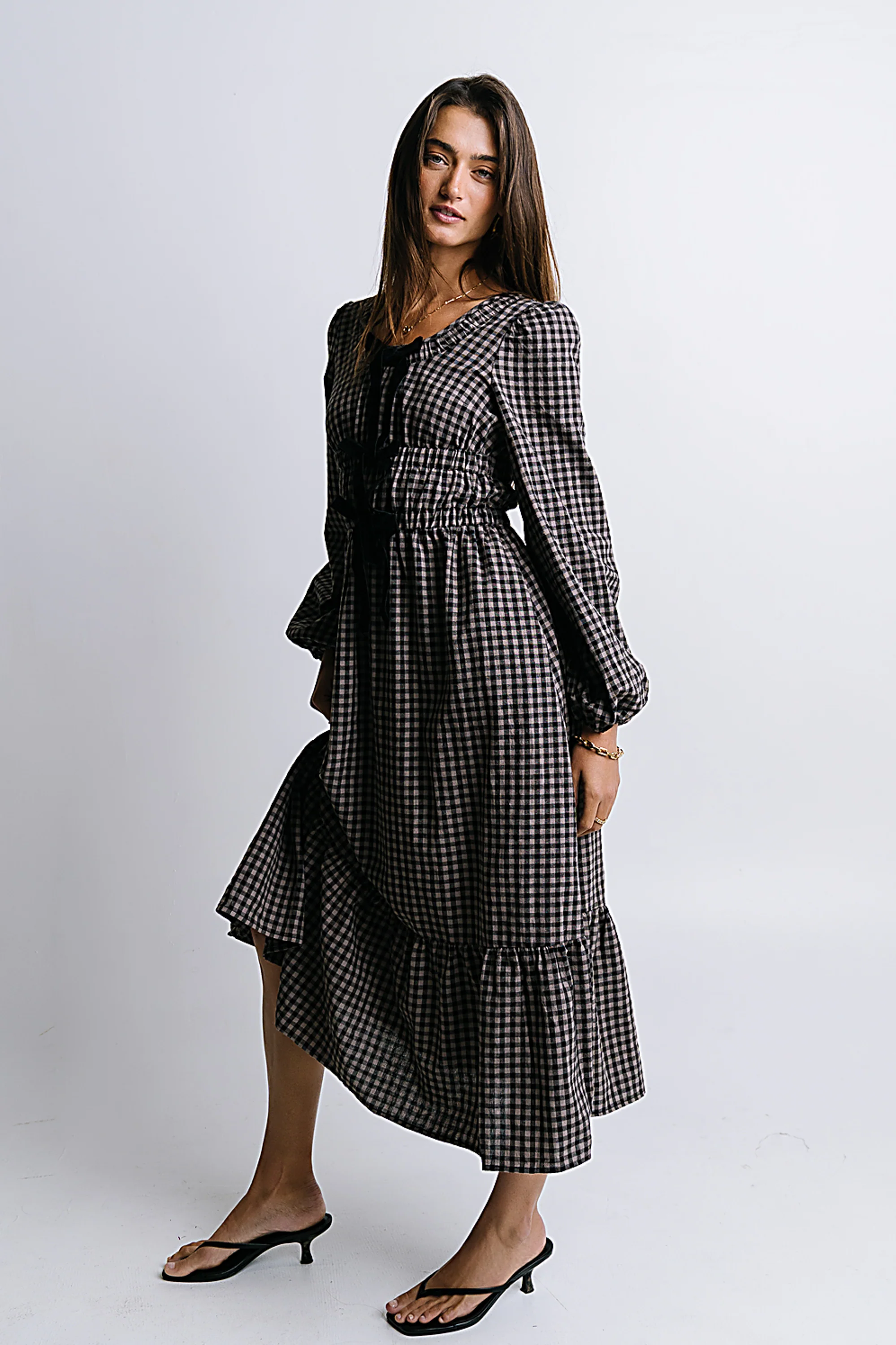 Anista Anne Maxi Dress in Black - Image 10