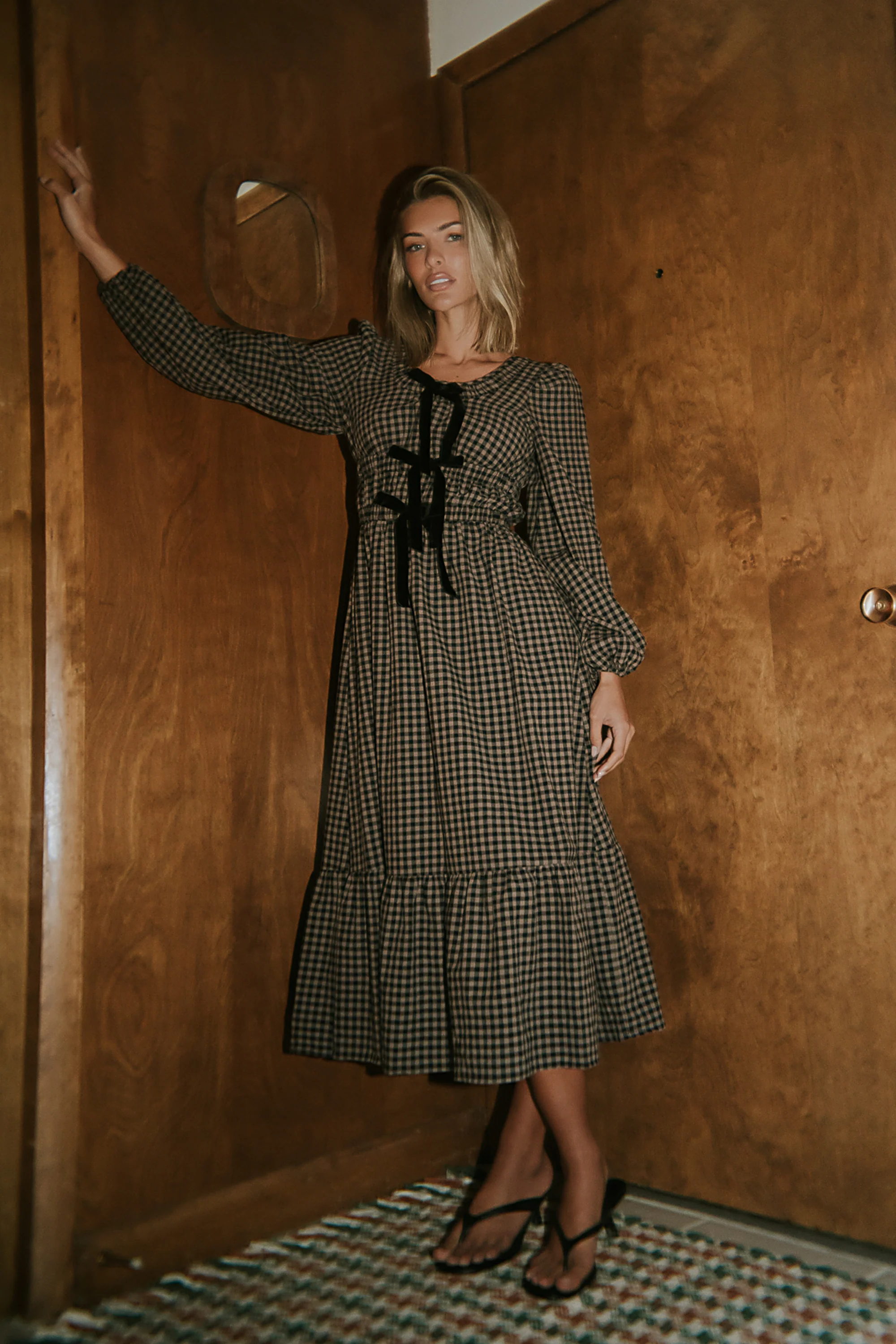 Anista Anne Maxi Dress in Black - Image 11