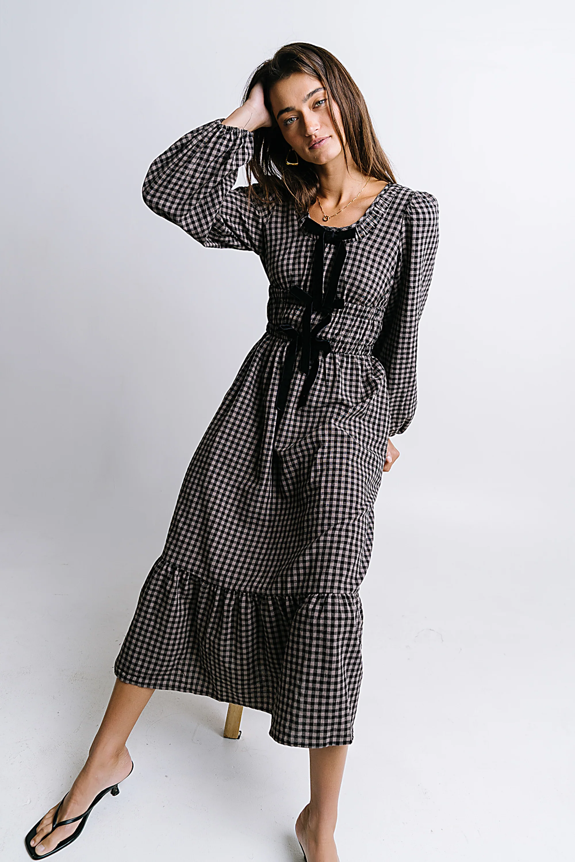 Anista Anne Maxi Dress in Black - Image 5