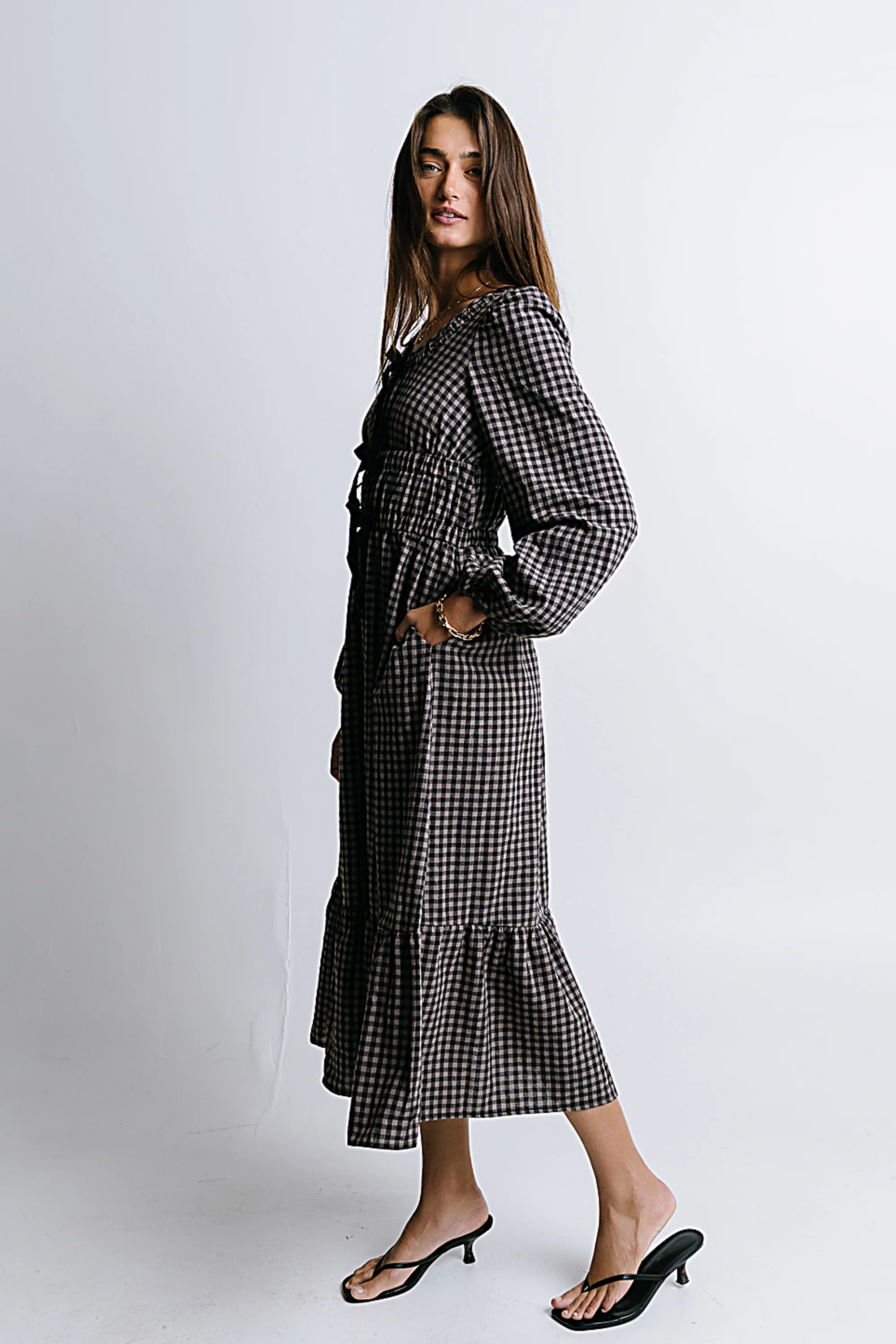 Anista Anne Maxi Dress in Black - Image 6