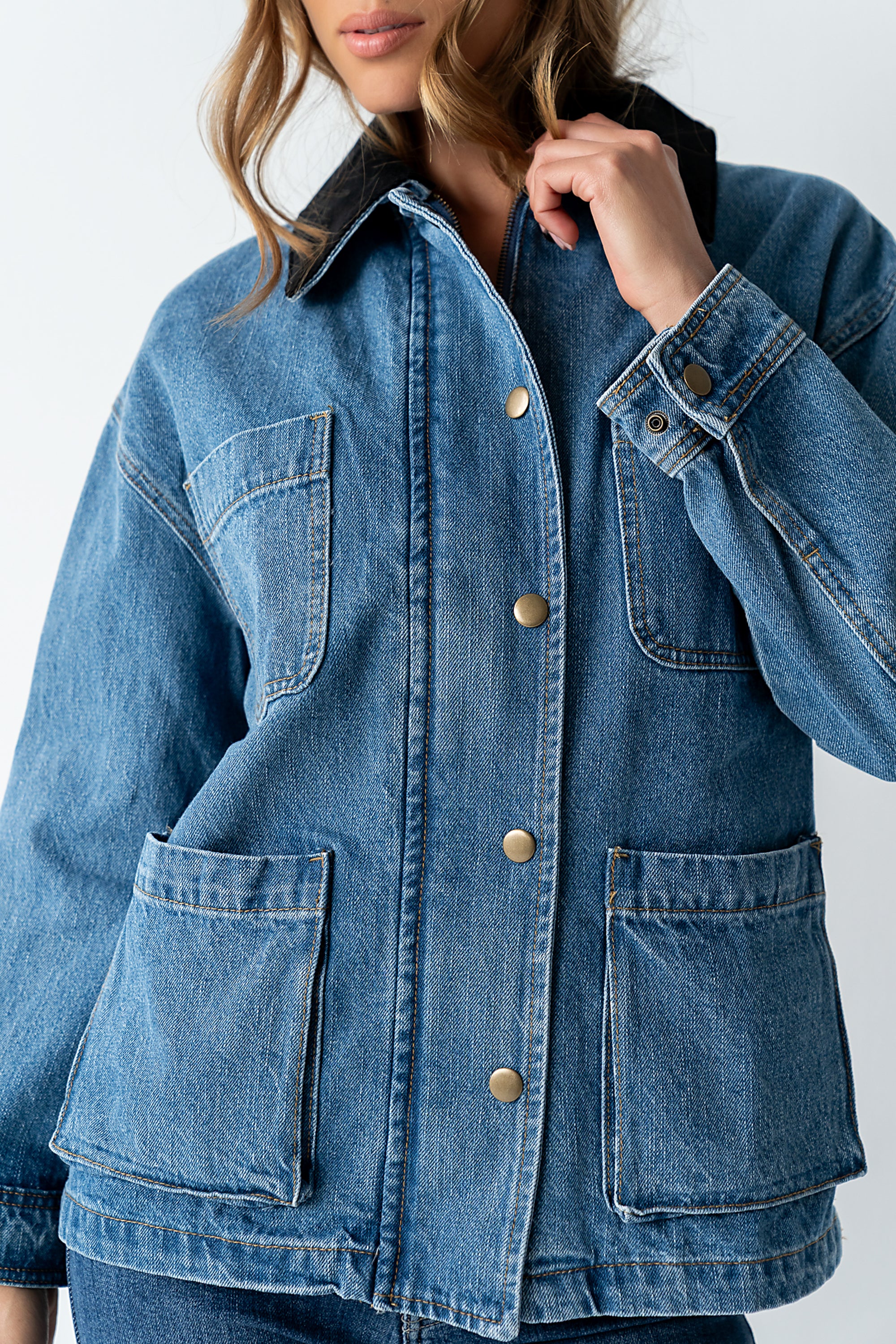 Anista Oversized Utility Jacket - Image 5