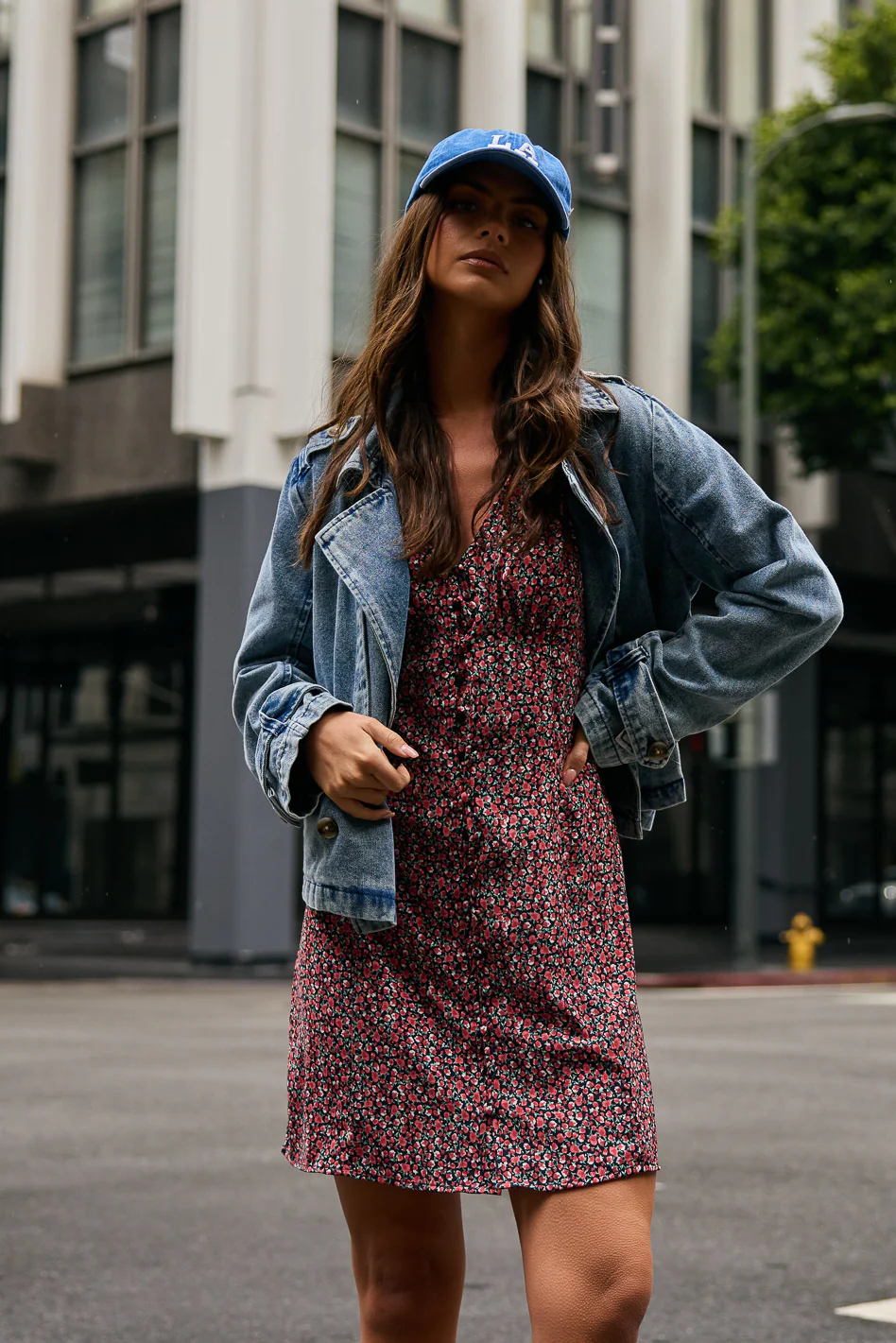 Anne Floral Mini Dress - FINAL SALE - Image 3