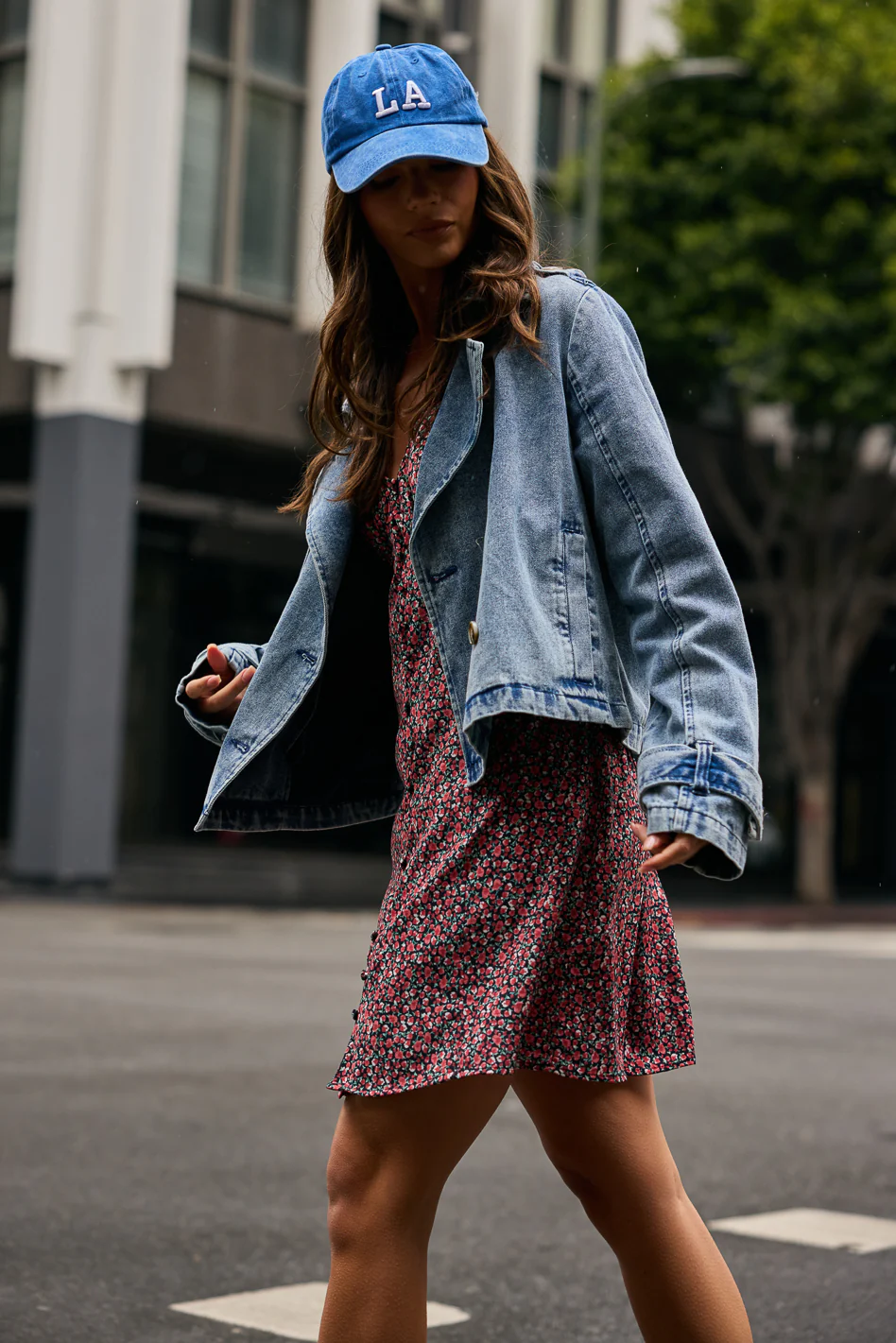 Anne Floral Mini Dress - FINAL SALE - Image 4