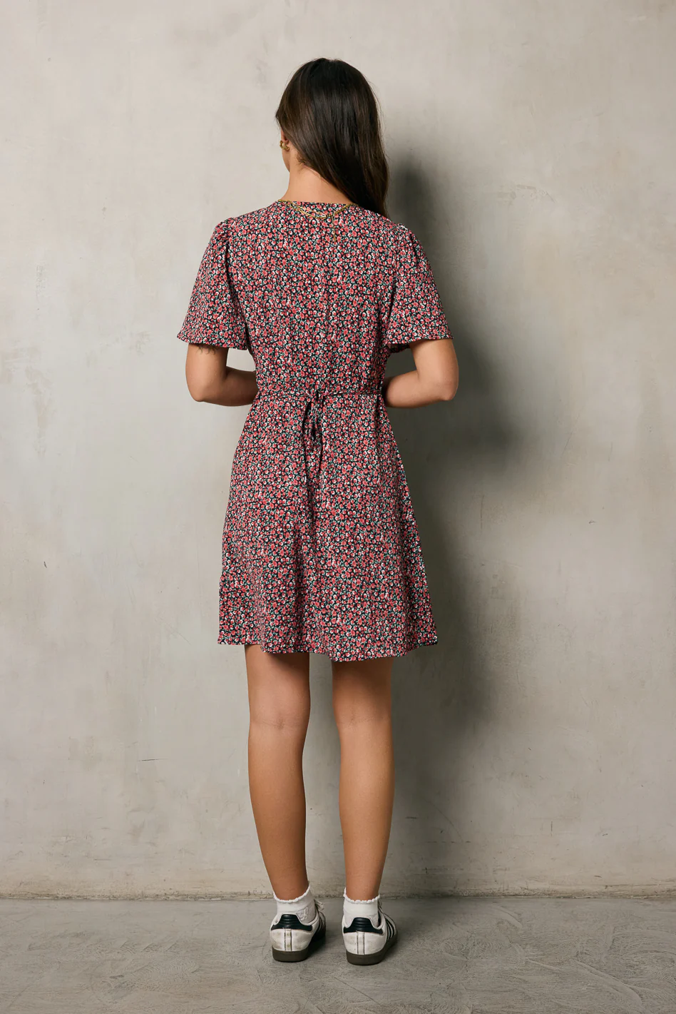 Anne Floral Mini Dress - FINAL SALE - Image 7
