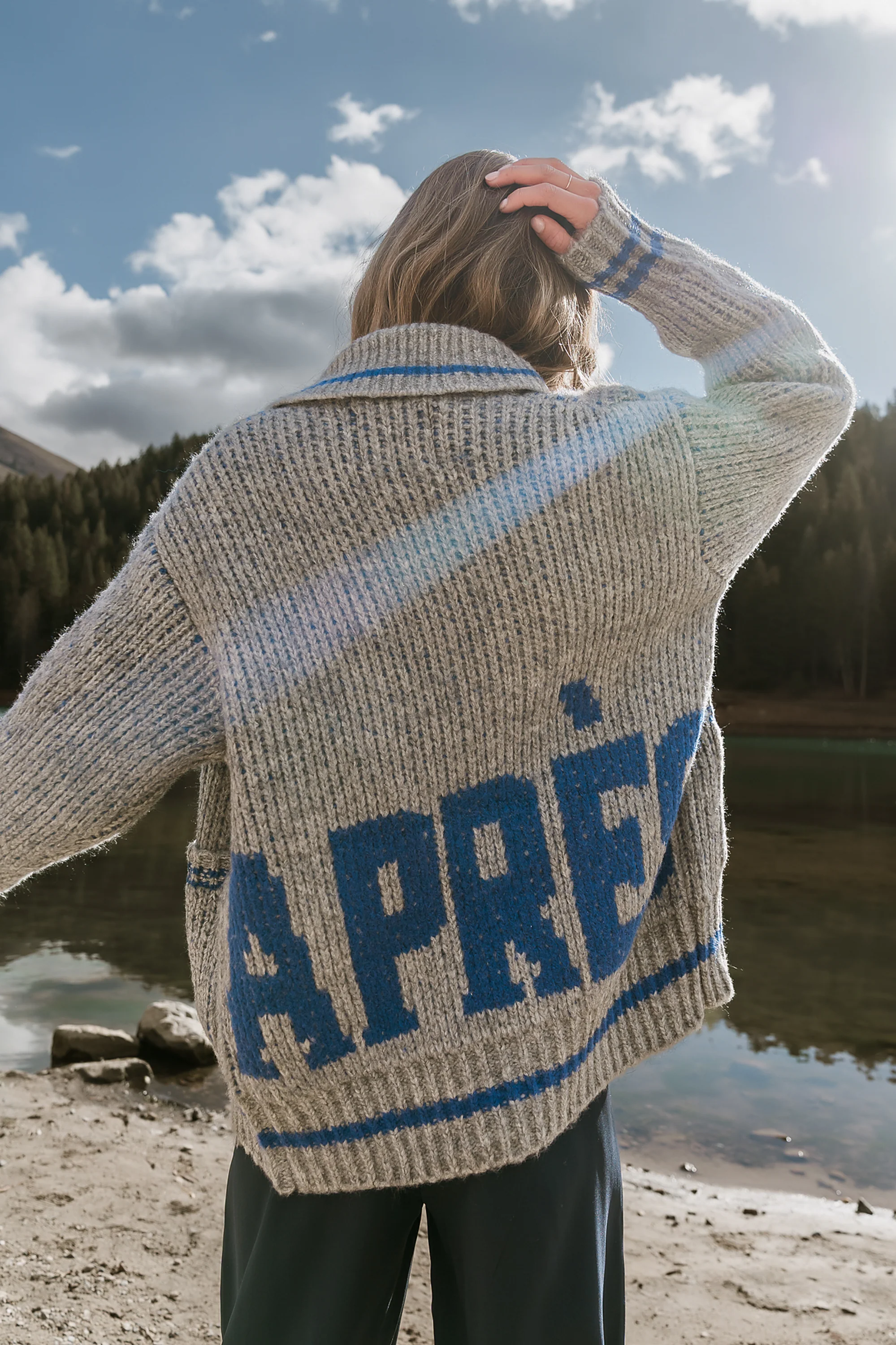 Apres Oversized Knit Jacket- FINAL SALE