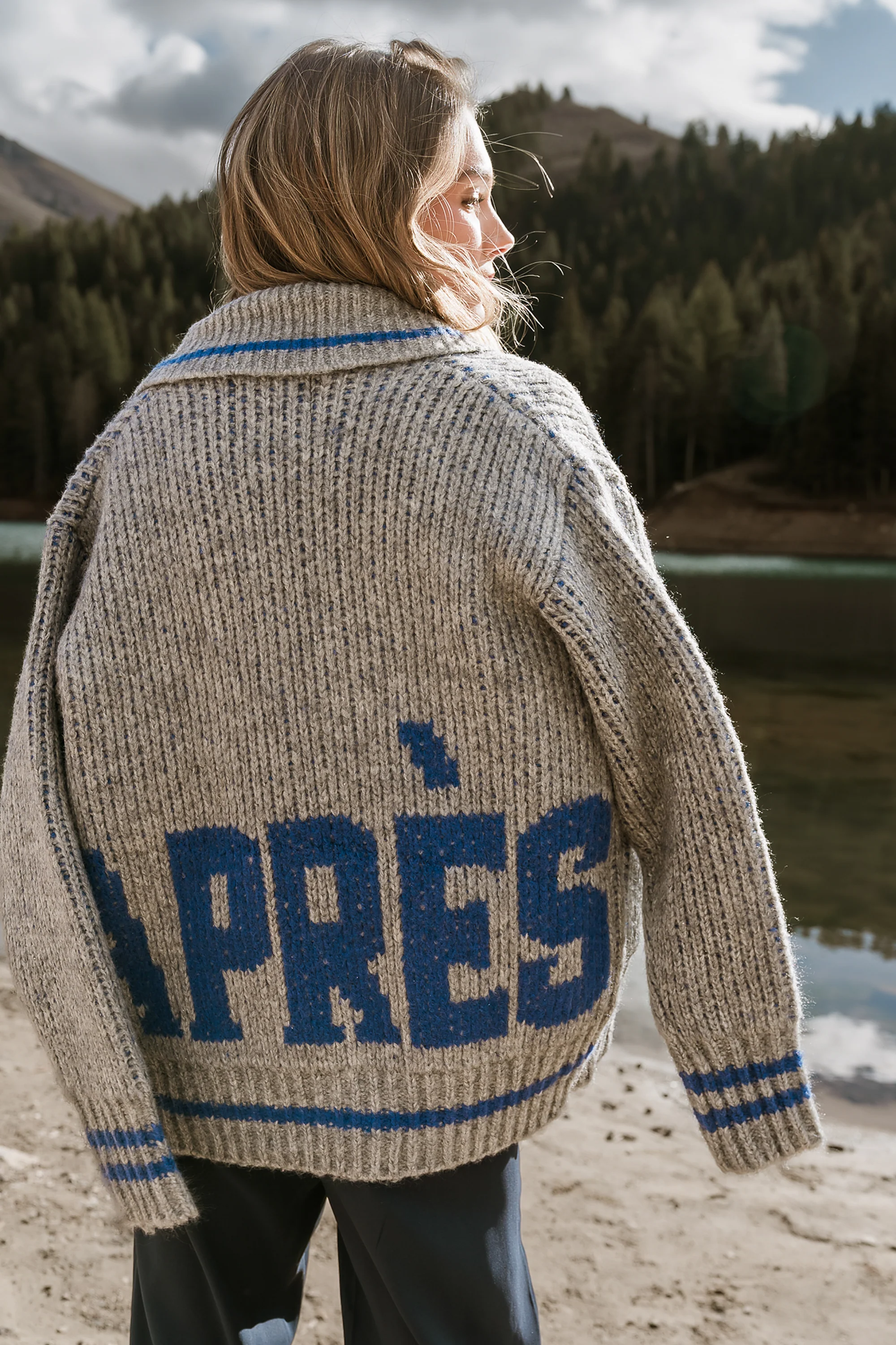 Apres Oversized Knit Jacket- FINAL SALE - Image 5