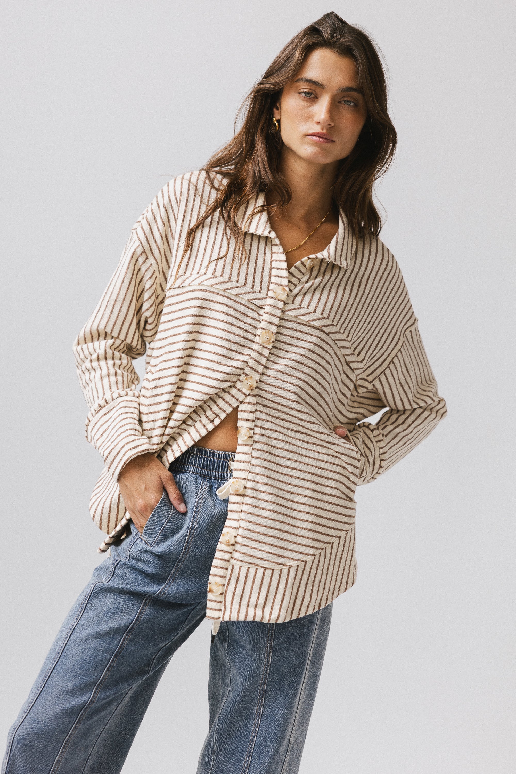 Ares Striped Button Up - Image 4