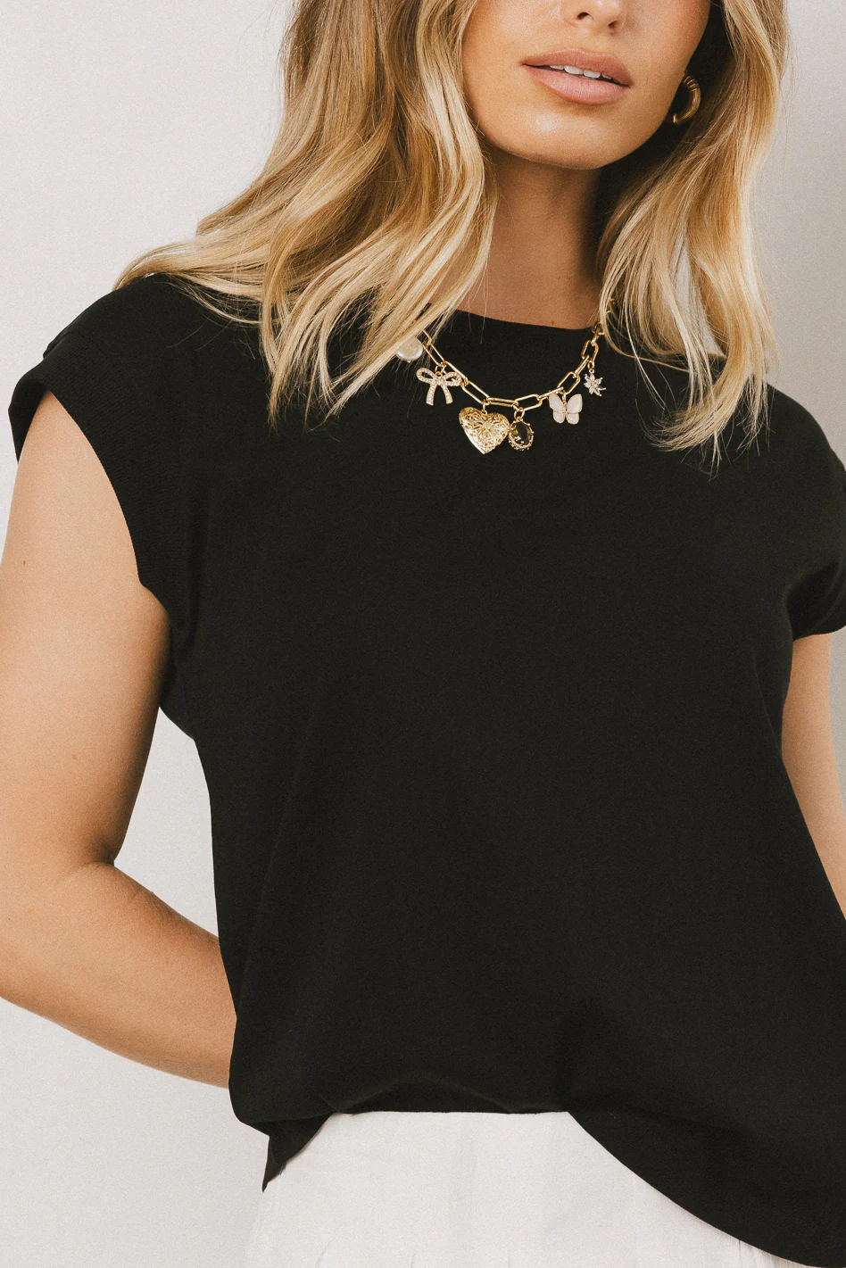 Arlo Top in Black - FINAL SALE - Image 5