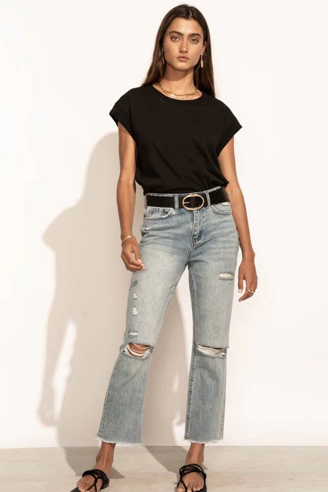 Arlo Top in Black - FINAL SALE - Image 8