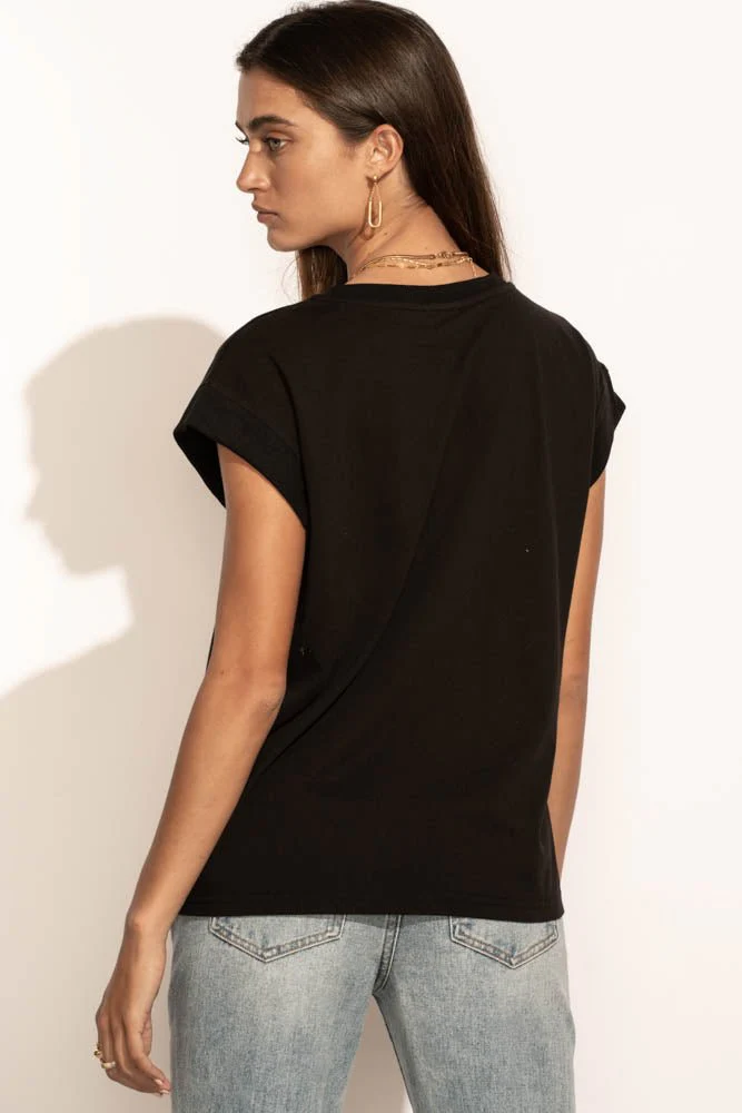Arlo Top in Black - FINAL SALE - Image 9