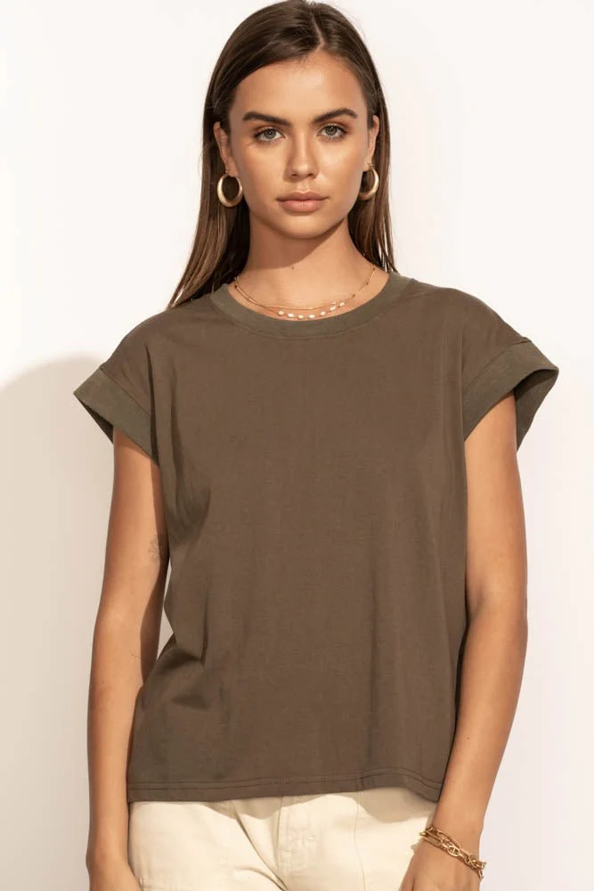 Arlo Top in Olive - FINAL SALE - Image 3