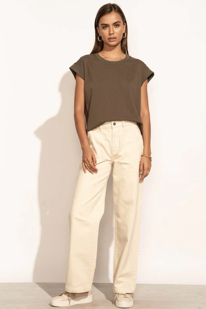 Arlo Top in Olive - FINAL SALE - Image 4