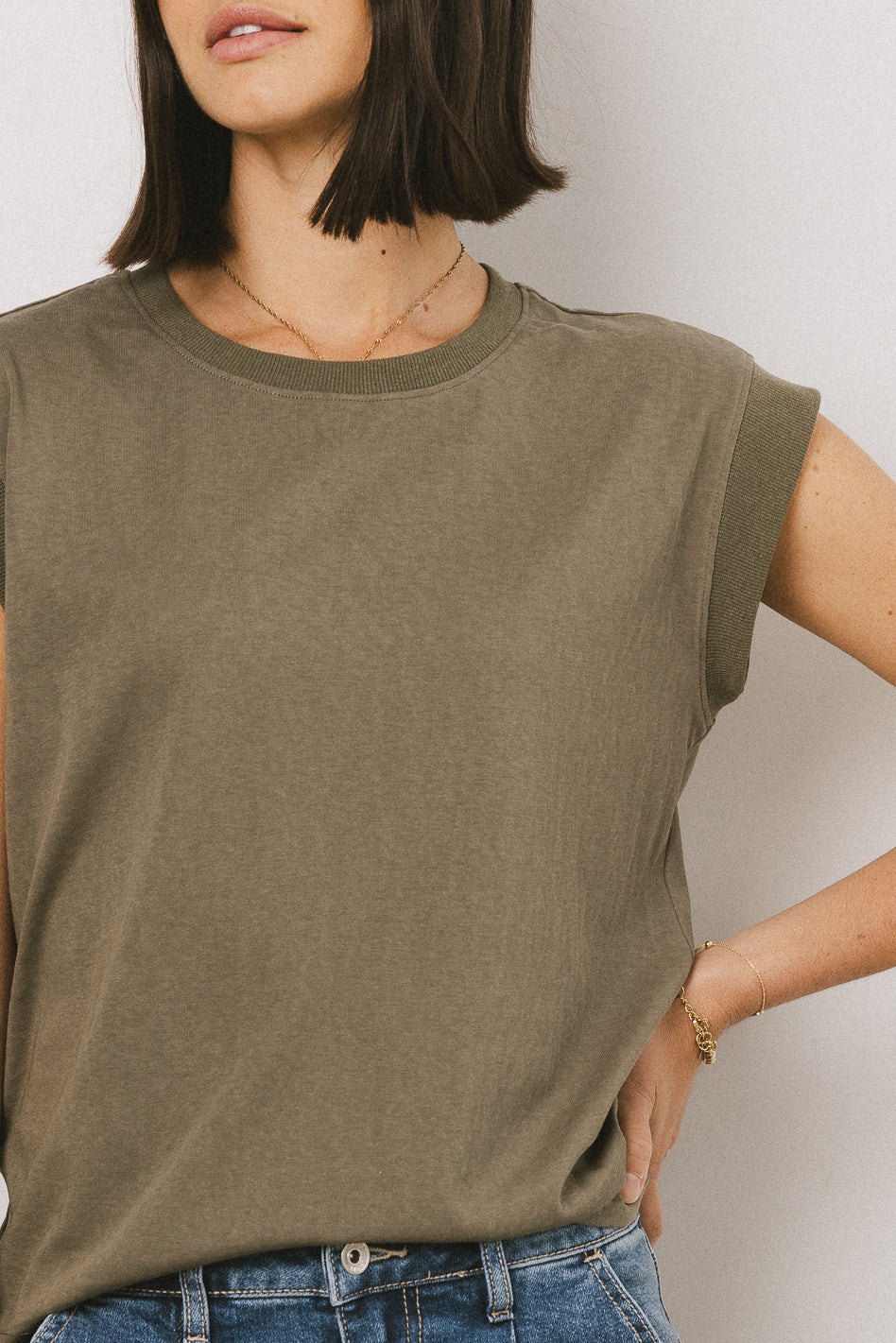 Arlo Top in Olive - FINAL SALE - Image 7