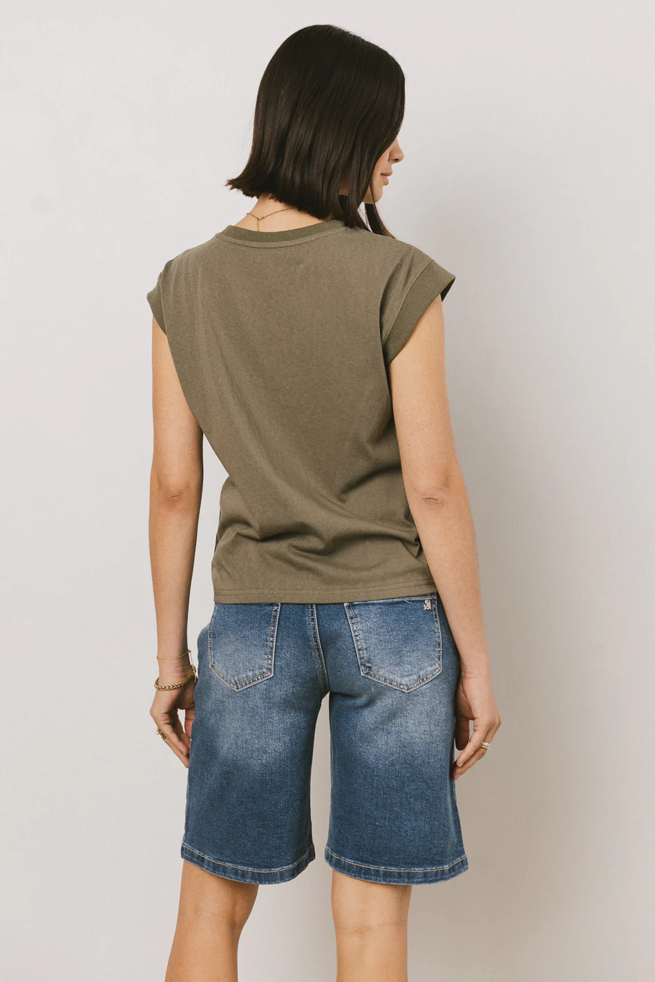 Arlo Top in Olive - FINAL SALE - Image 8