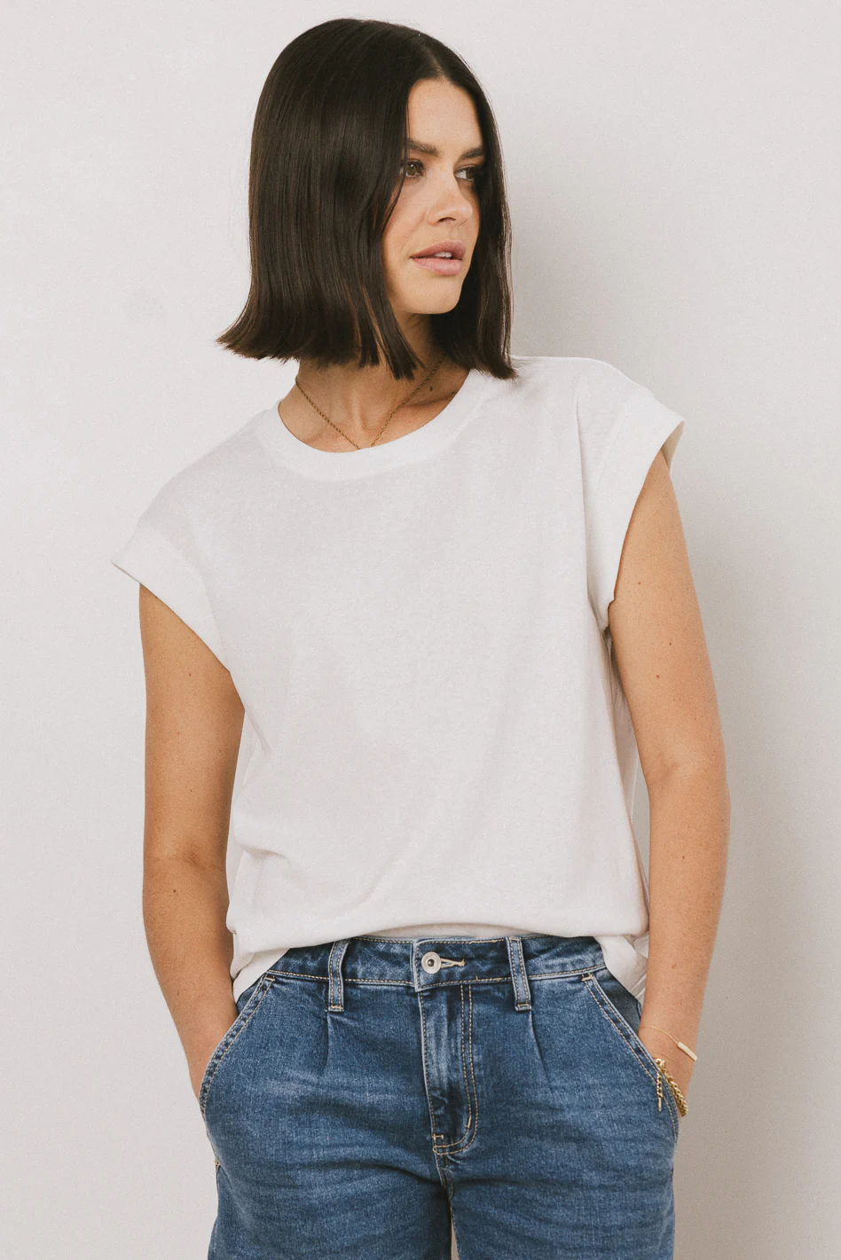 Arlo Top in White - FINAL SALE - Image 8