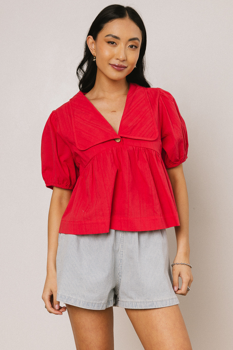Asha Collared Blouse - Image 3