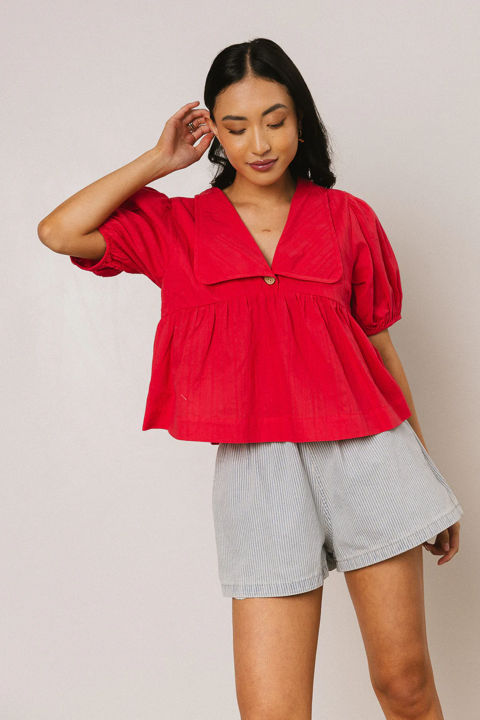 Asha Collared Blouse - Image 5