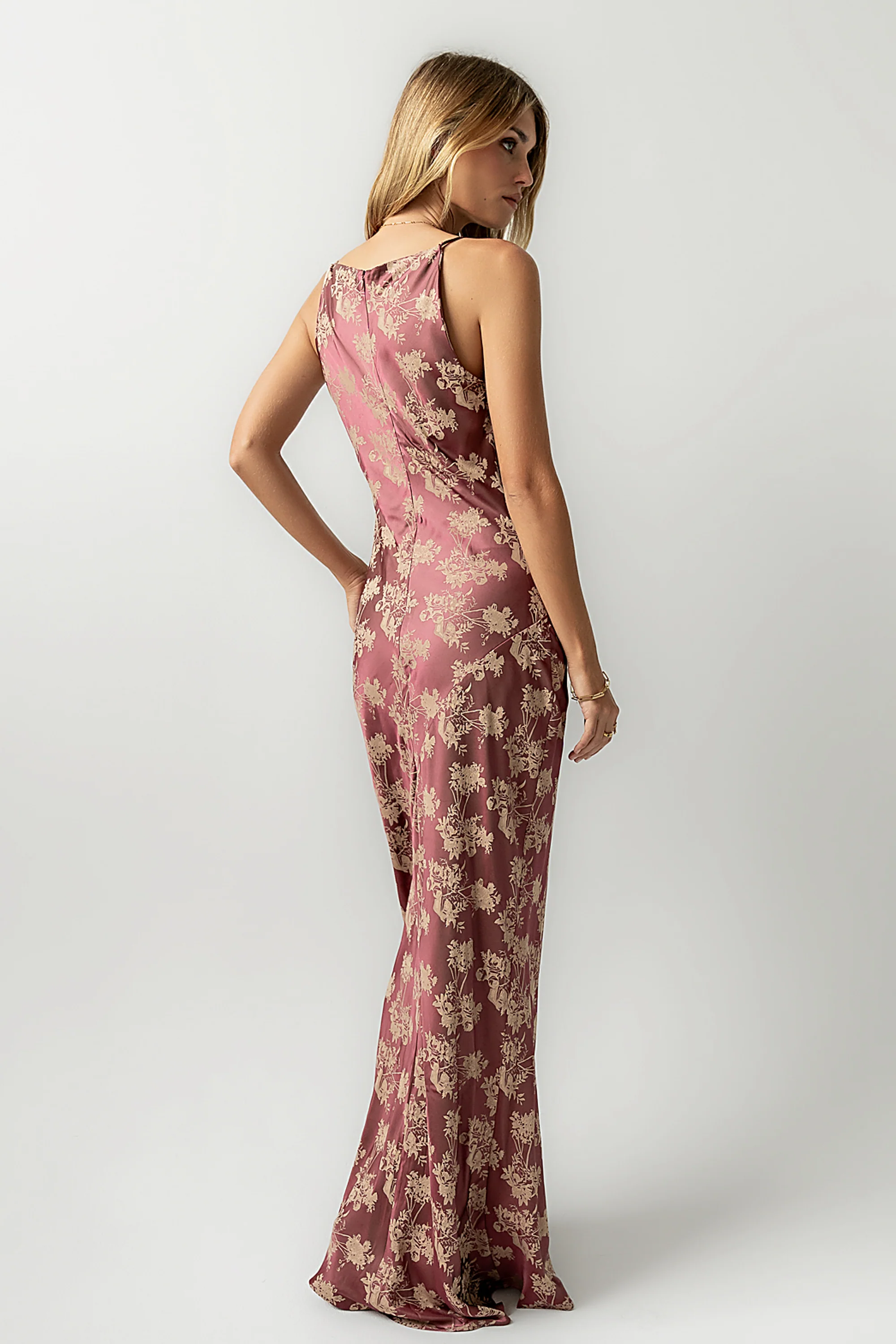 Asha Floral Maxi Dress - Image 3