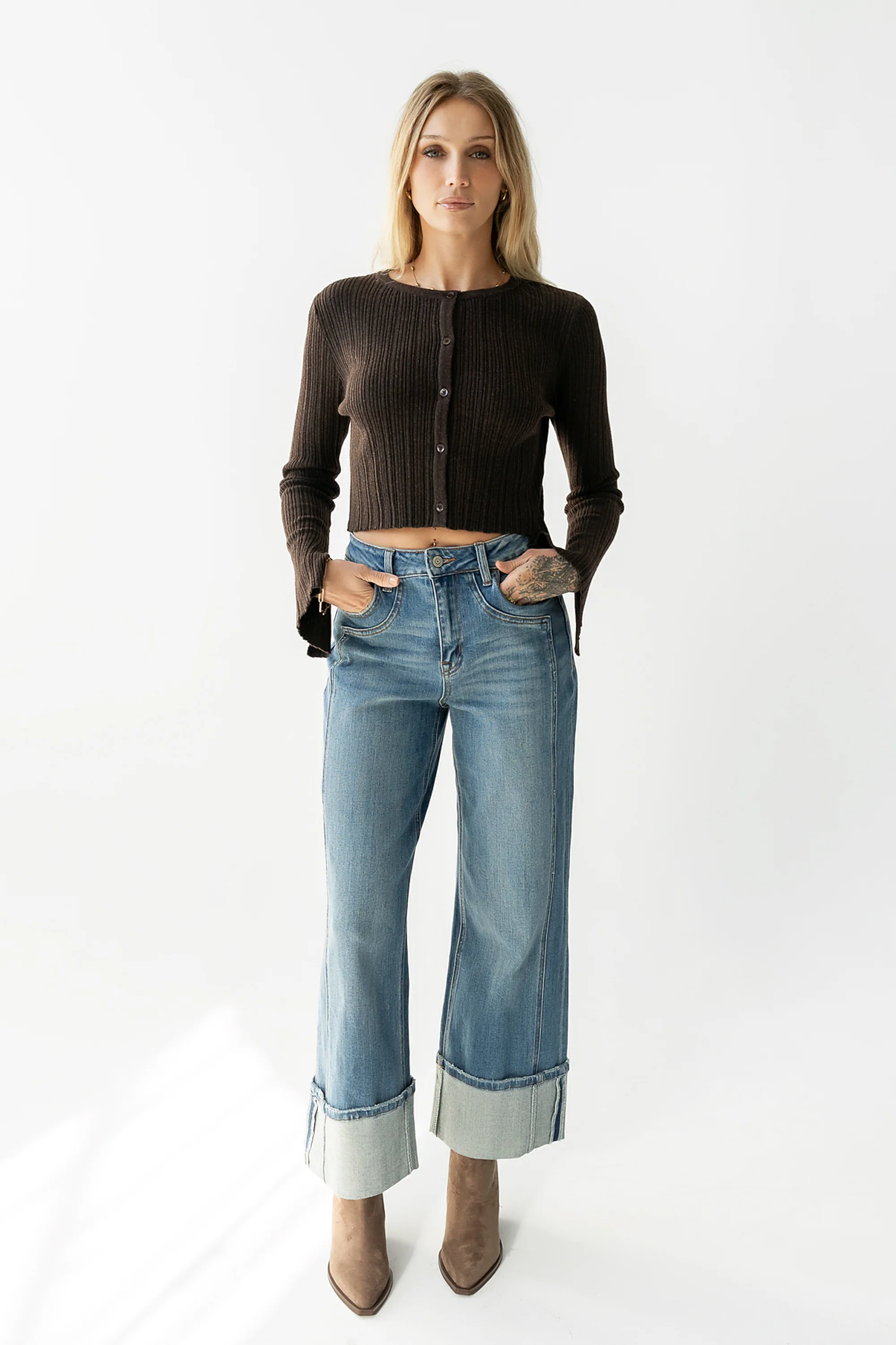 Ashlyn Ribbed Cardigan - Image 2