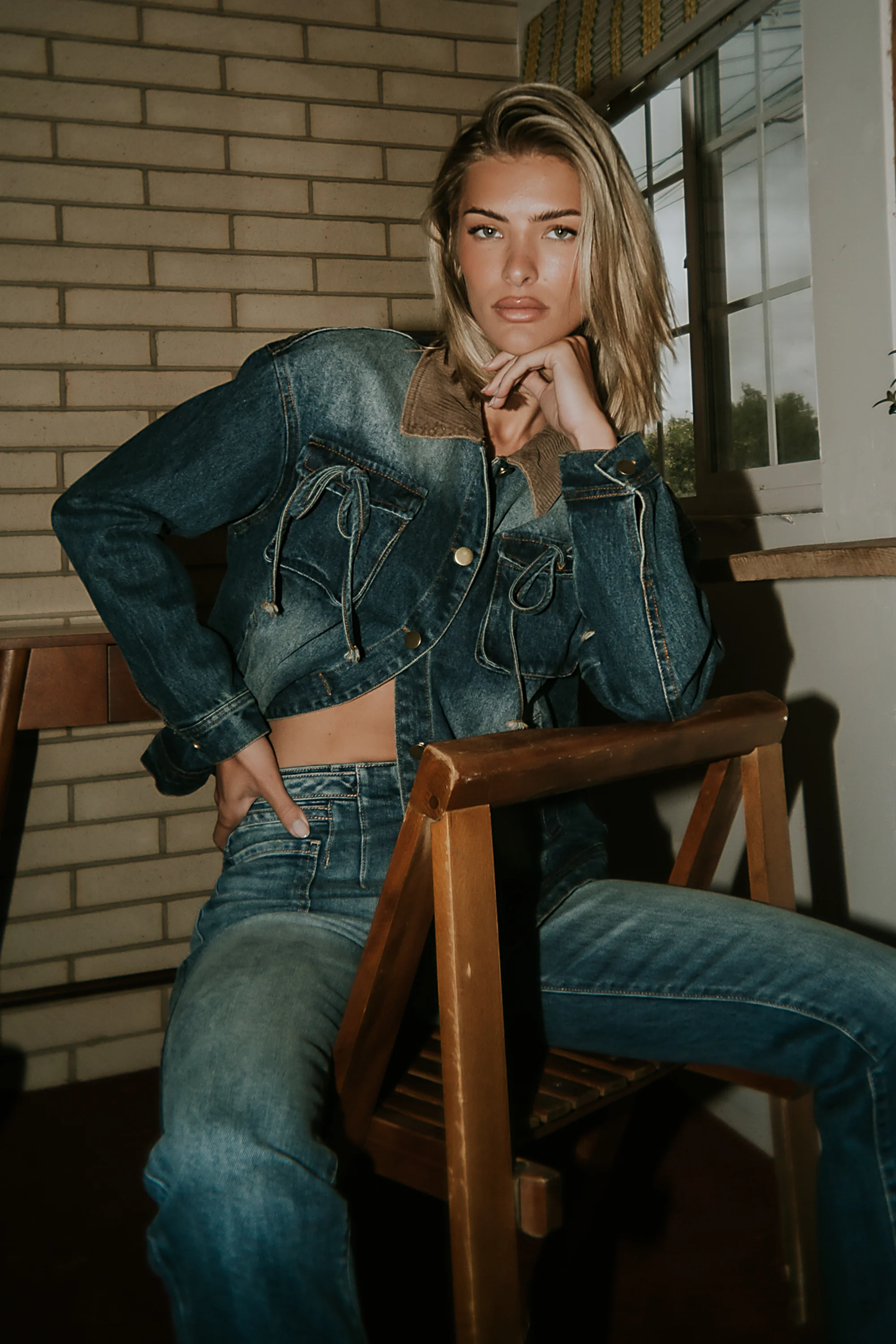 Ashton Denim Jacket - FINAL SALE - Image 2